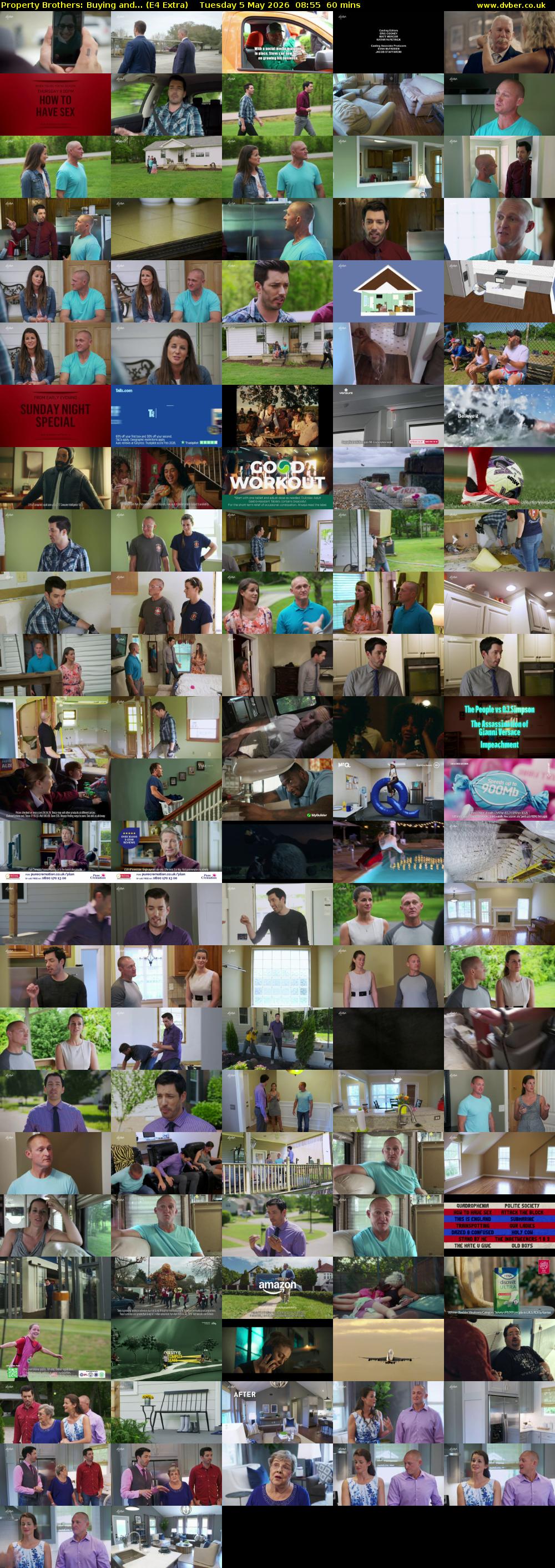Property Brothers: Buying and... (E4 Extra) Tuesday 5 May 2026 08:55 - 09:55