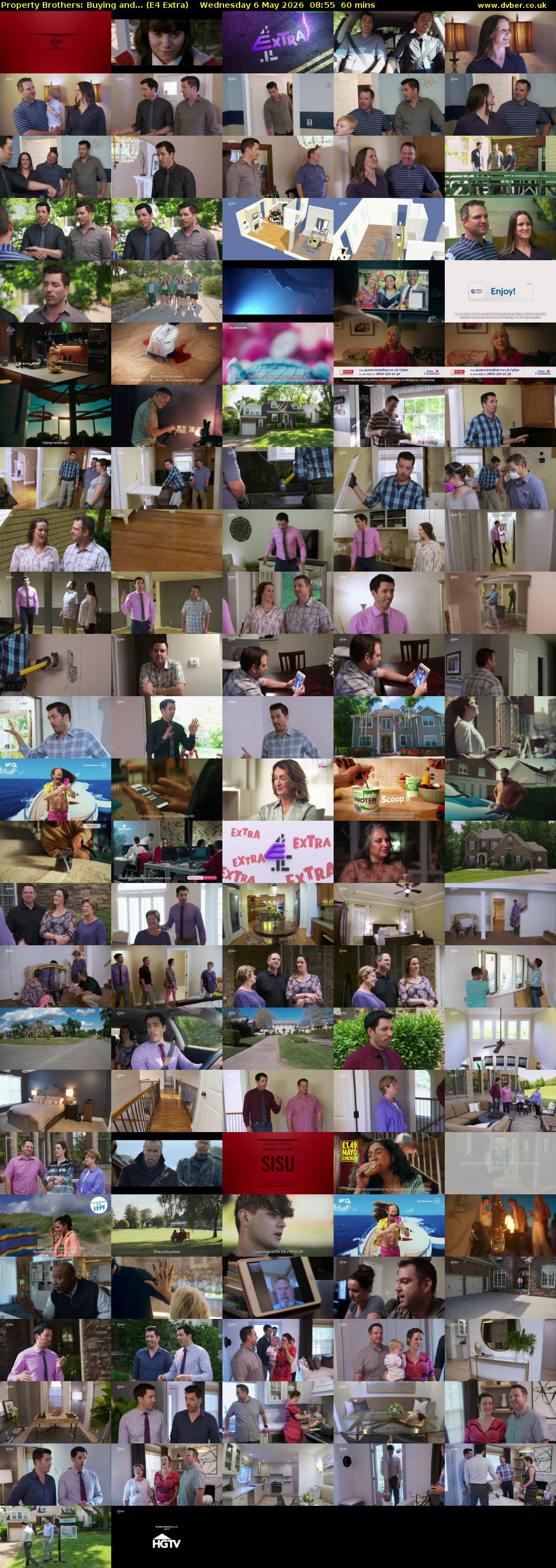 Property Brothers: Buying and... (E4 Extra) Wednesday 6 May 2026 08:55 - 09:55