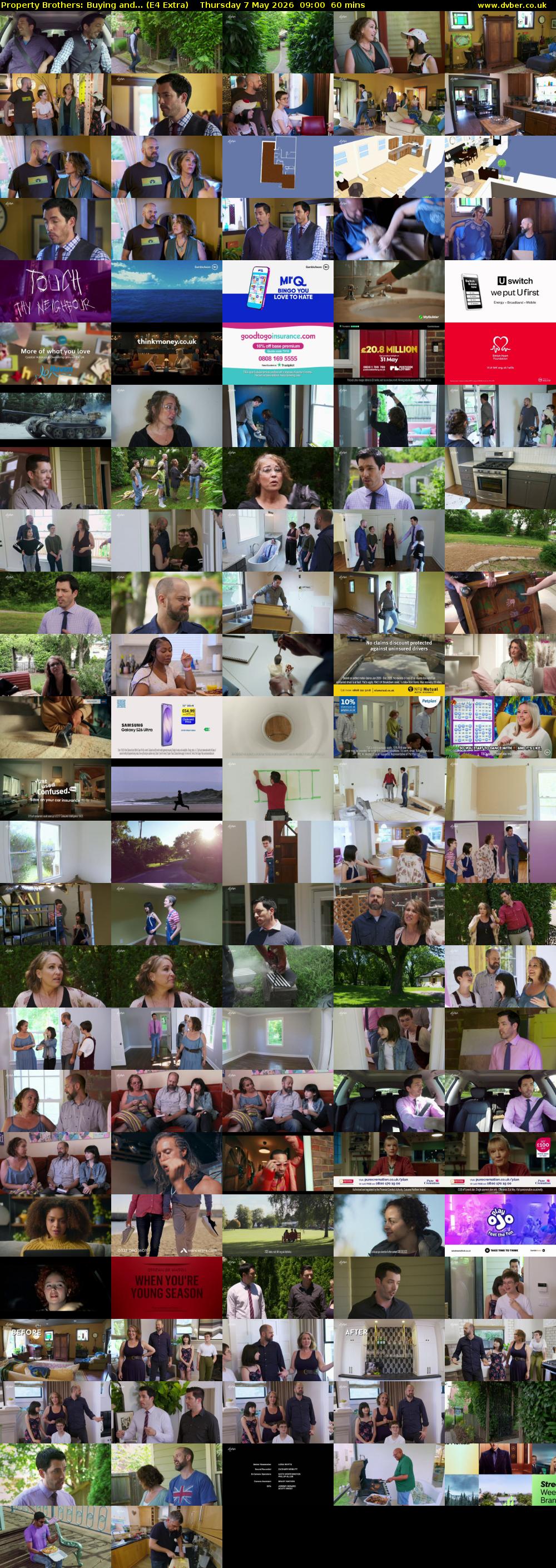 Property Brothers: Buying and... (E4 Extra) Thursday 7 May 2026 09:00 - 10:00