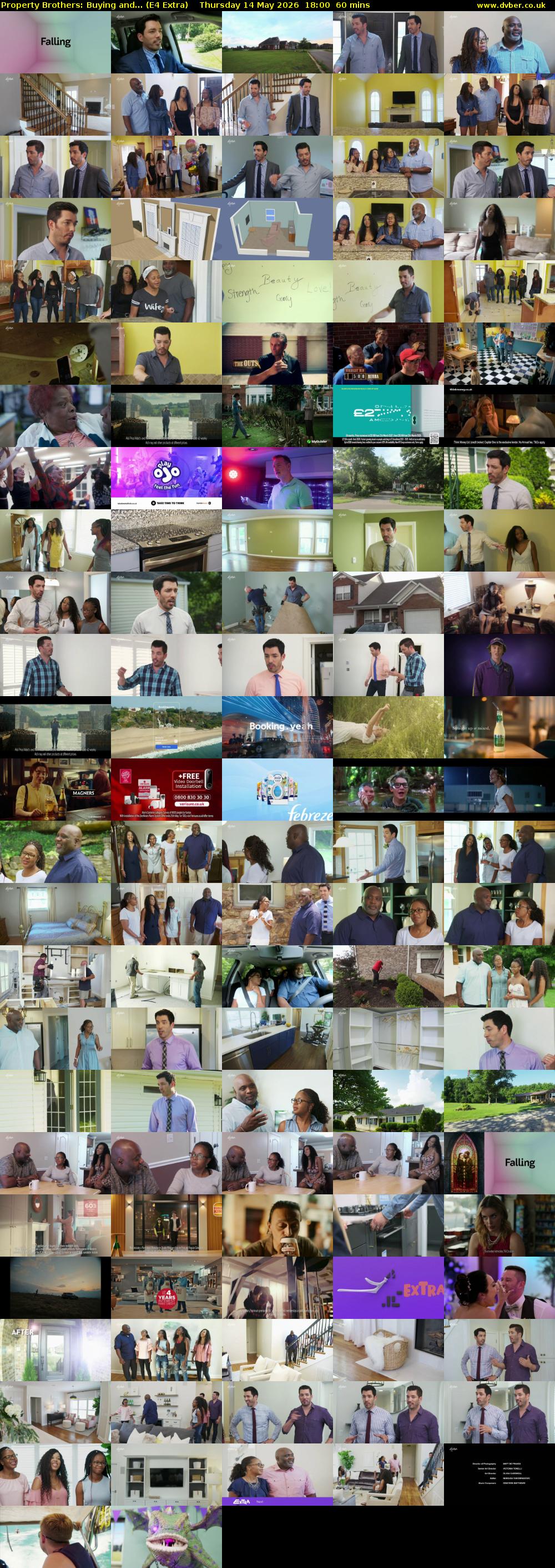 Property Brothers: Buying and... (E4 Extra) Thursday 14 May 2026 18:00 - 19:00