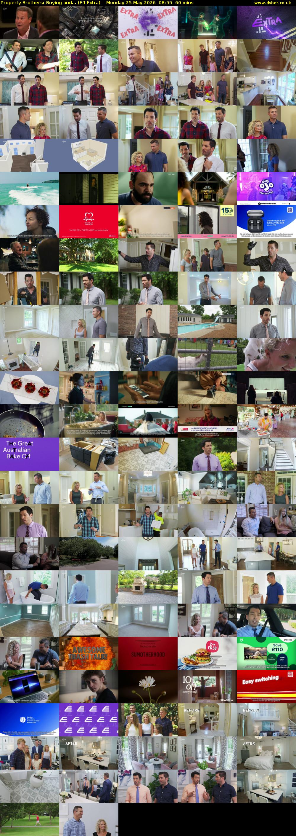Property Brothers: Buying and... (E4 Extra) Monday 25 May 2026 08:55 - 09:55