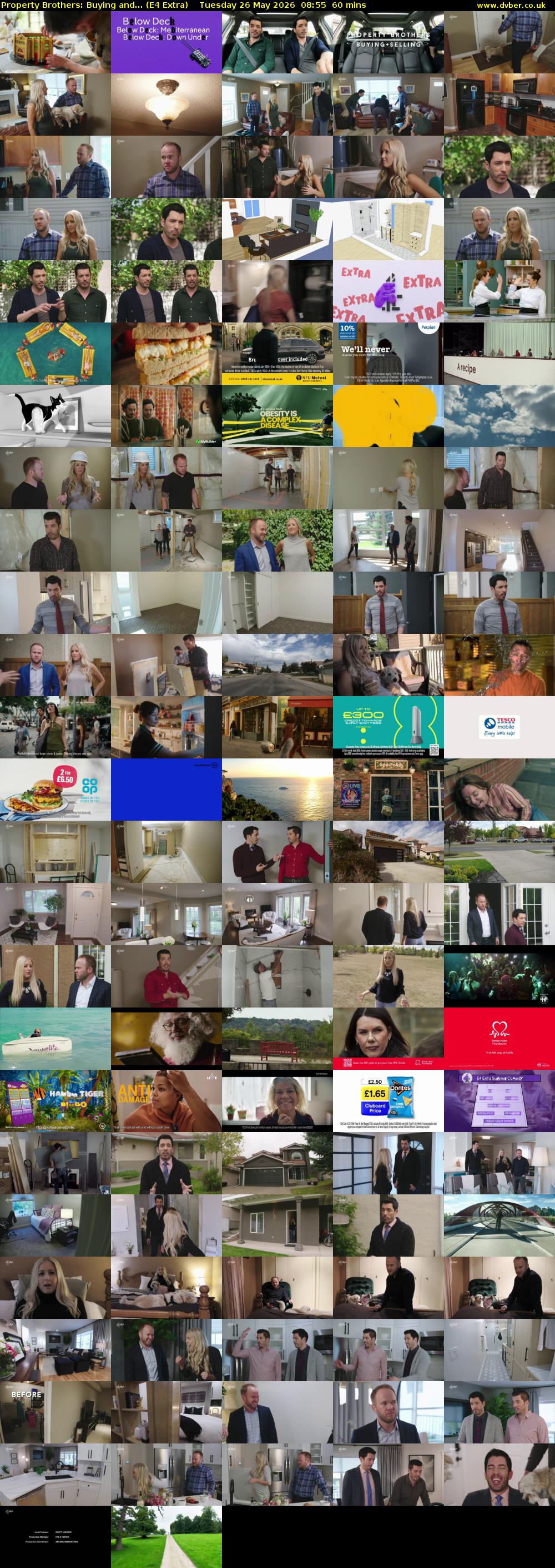 Property Brothers: Buying and... (E4 Extra) Tuesday 26 May 2026 08:55 - 09:55