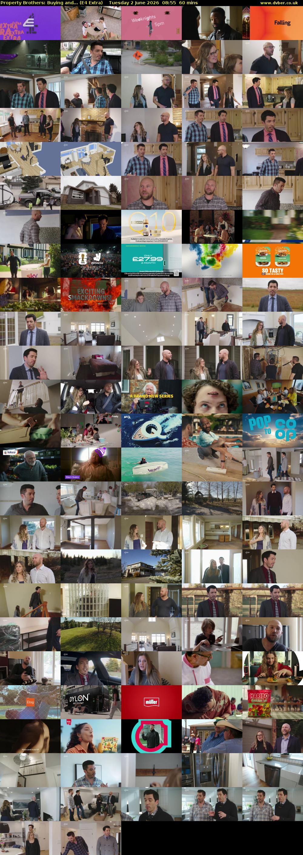 Property Brothers: Buying and... (E4 Extra) Tuesday 2 June 2026 08:55 - 09:55