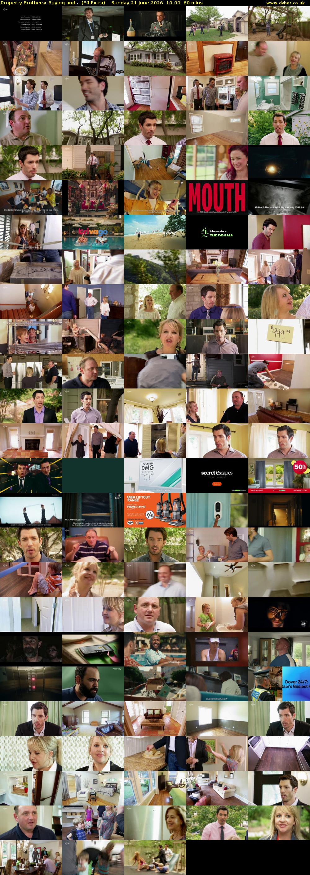Property Brothers: Buying and... (E4 Extra) Sunday 21 June 2026 10:00 - 11:00