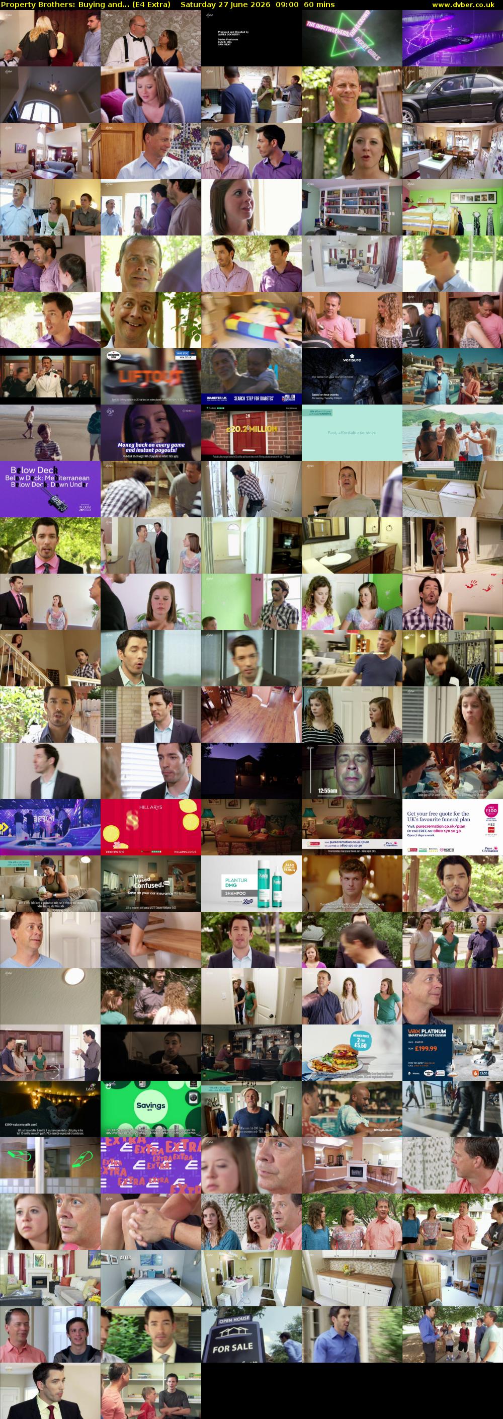 Property Brothers: Buying and... (E4 Extra) Saturday 27 June 2026 09:00 - 10:00