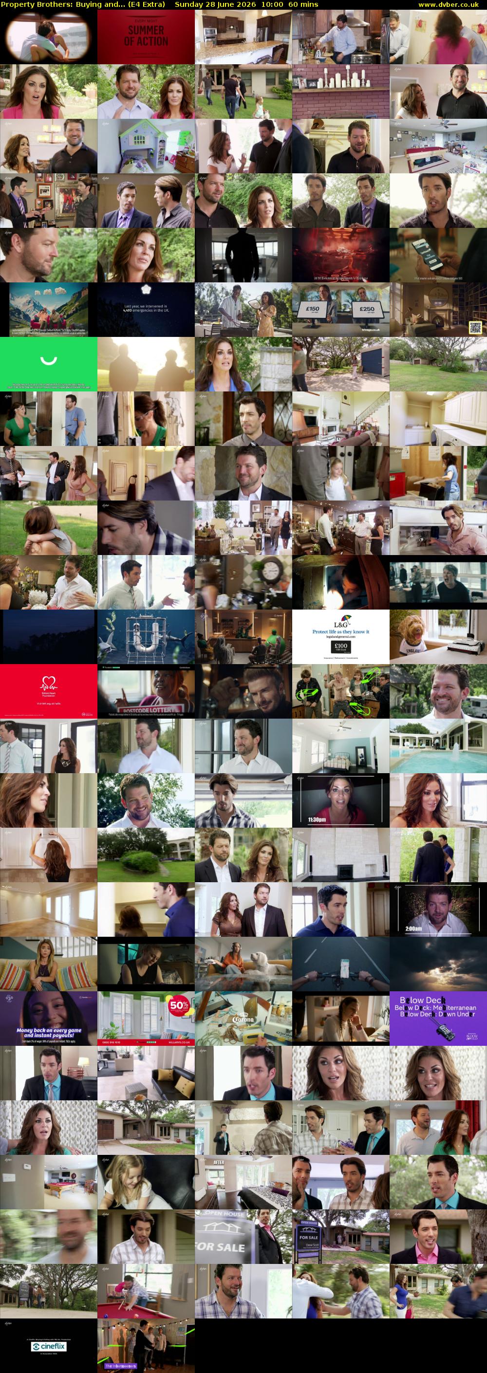 Property Brothers: Buying and... (E4 Extra) Sunday 28 June 2026 10:00 - 11:00