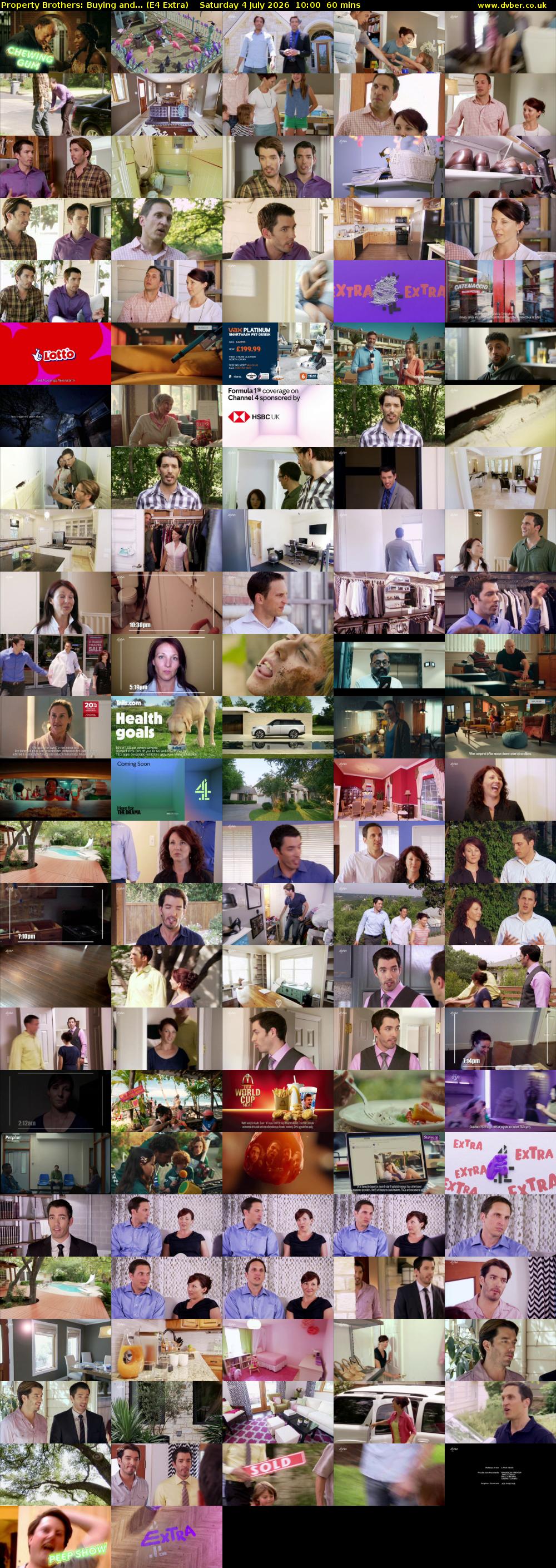 Property Brothers: Buying and... (E4 Extra) Saturday 4 July 2026 10:00 - 11:00