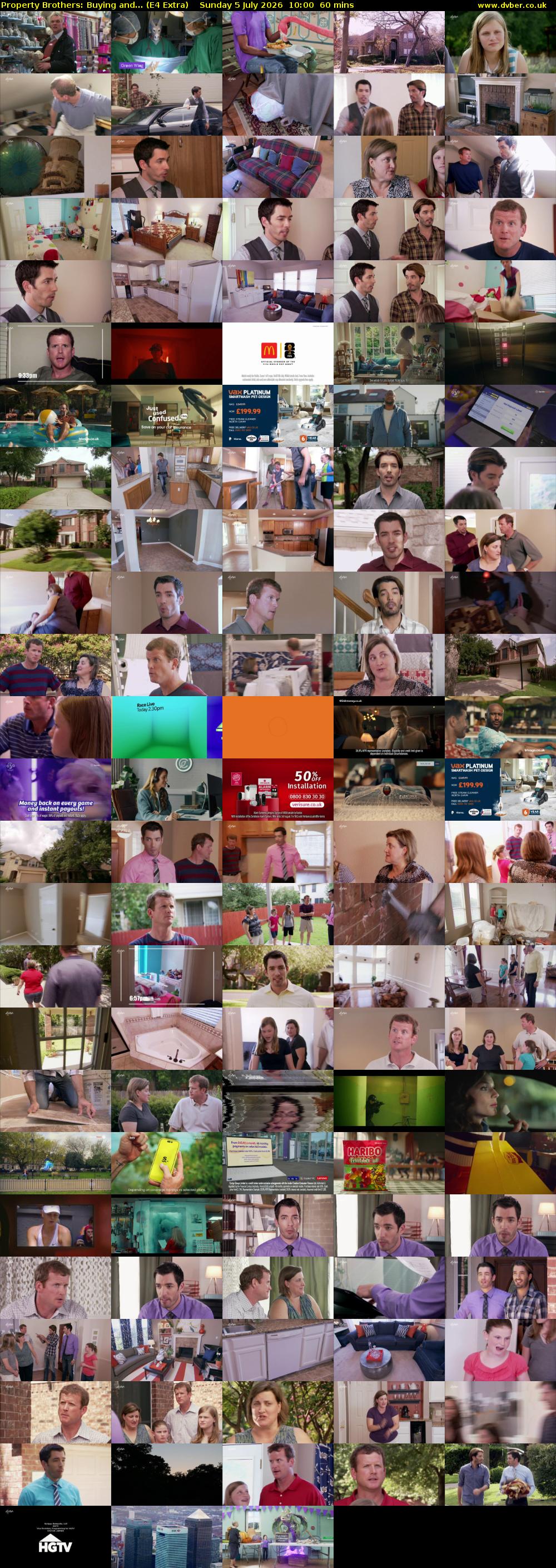 Property Brothers: Buying and... (E4 Extra) Sunday 5 July 2026 10:00 - 11:00