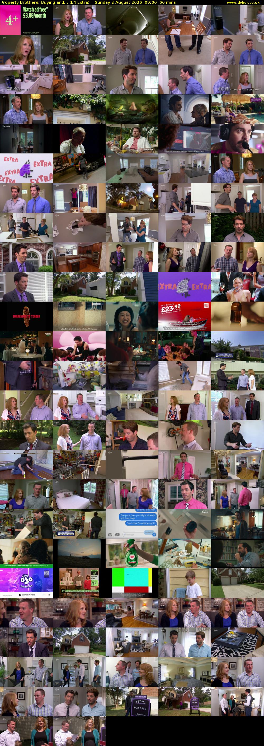 Property Brothers: Buying and... (E4 Extra) Sunday 2 August 2026 09:00 - 10:00