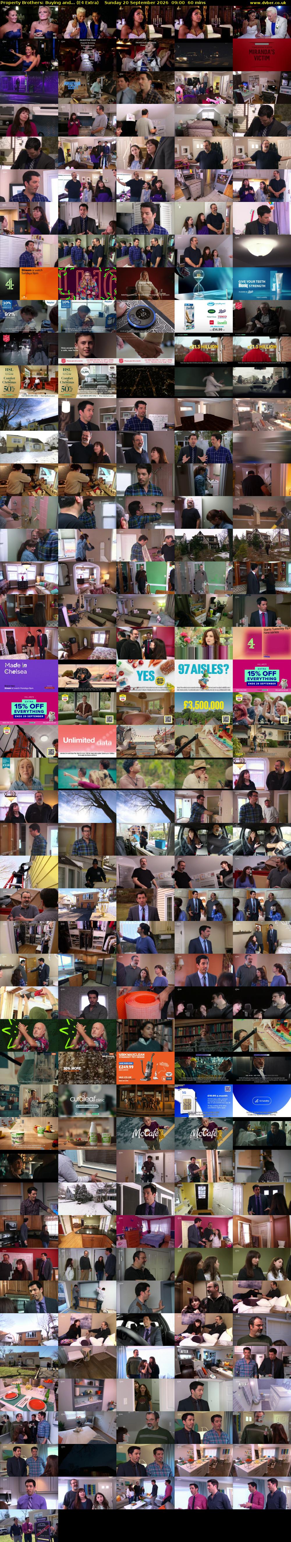 Property Brothers: Buying and... (E4 Extra) Sunday 20 September 2026 09:00 - 10:00