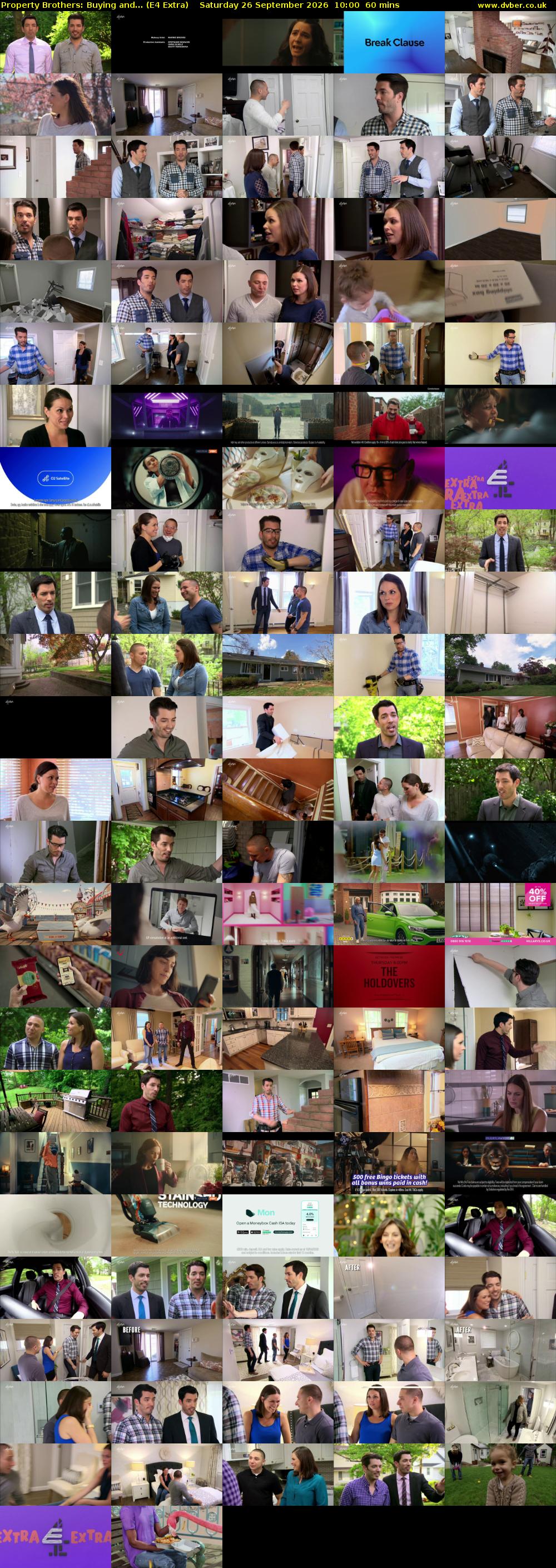 Property Brothers: Buying and... (E4 Extra) Saturday 26 September 2026 10:00 - 11:00