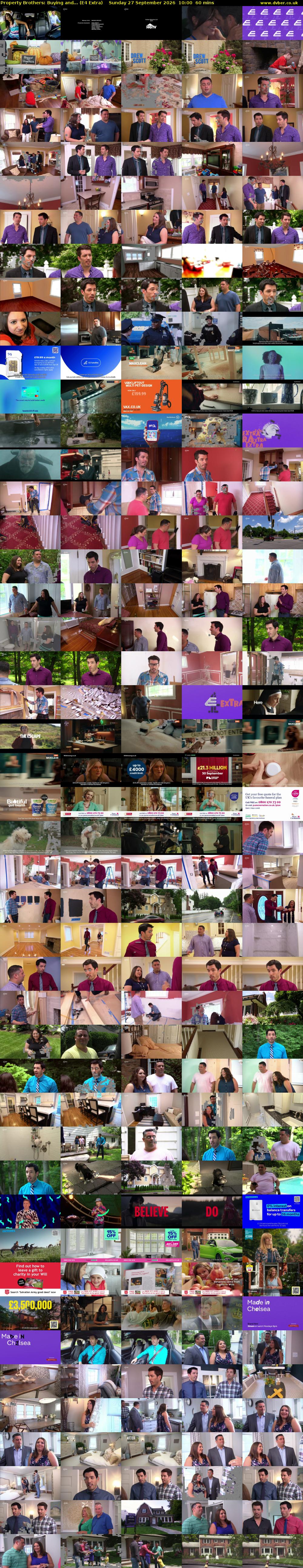Property Brothers: Buying and... (E4 Extra) Sunday 27 September 2026 10:00 - 11:00