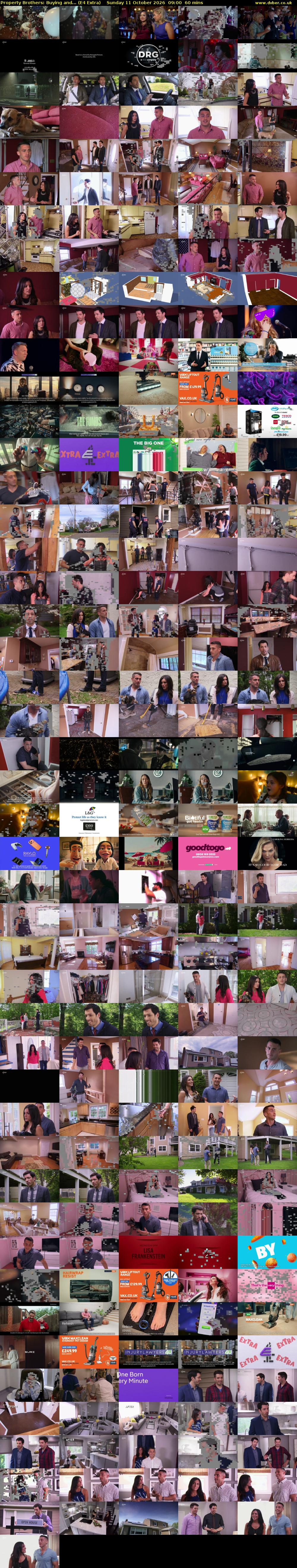 Property Brothers: Buying and... (E4 Extra) Sunday 11 October 2026 09:00 - 10:00