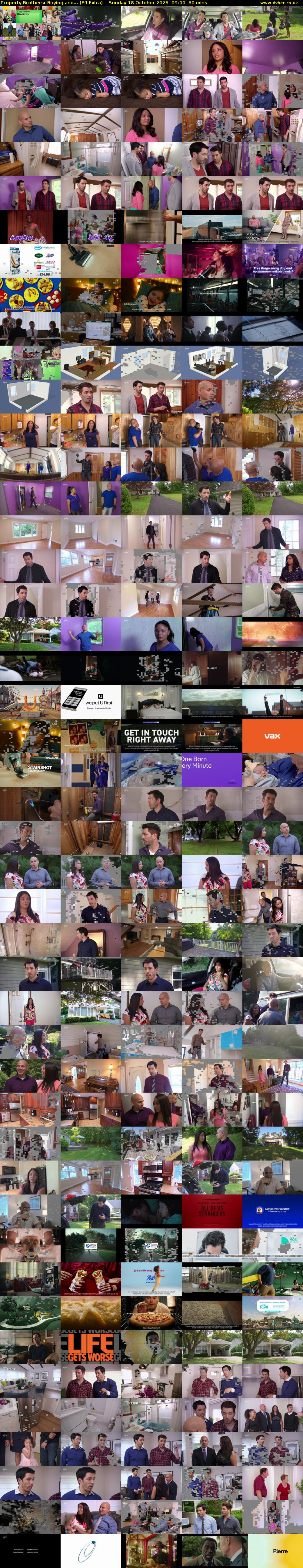 Property Brothers: Buying and... (E4 Extra) Sunday 18 October 2026 09:00 - 10:00