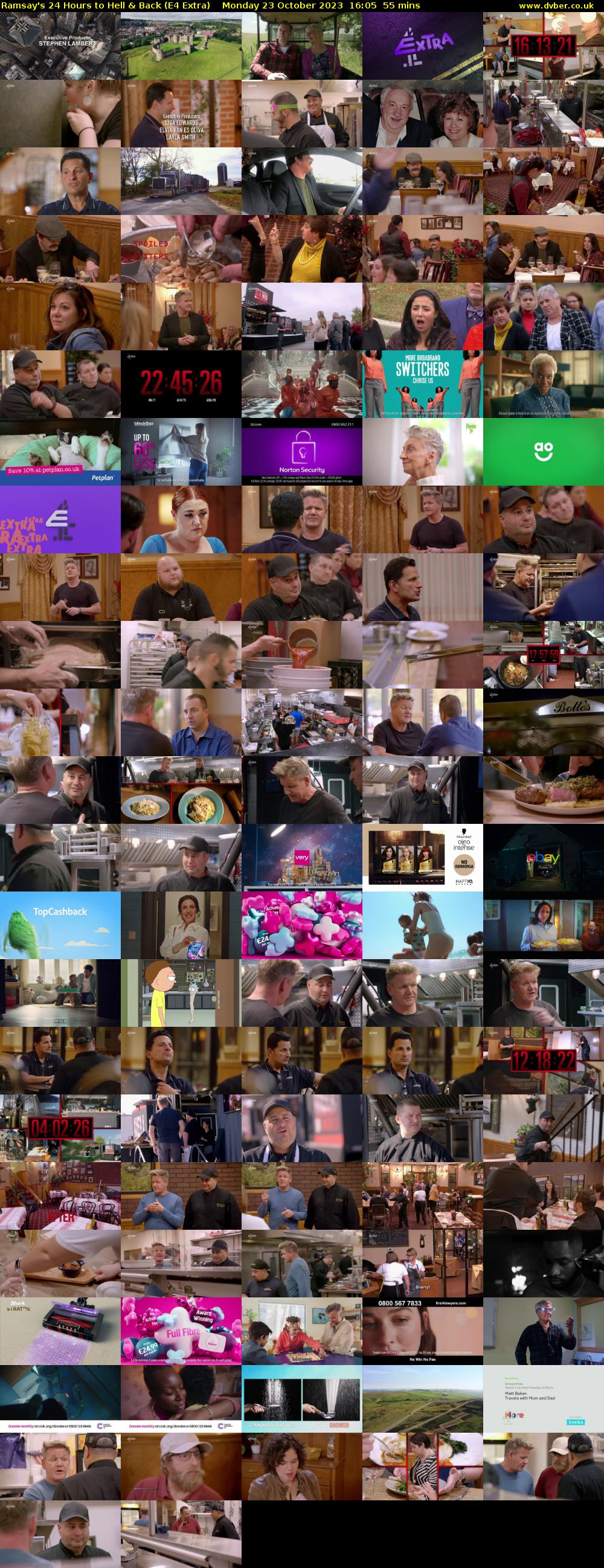 Ramsay's 24 Hours to Hell & Back (E4 Extra) Monday 23 October 2023 16:05 - 17:00