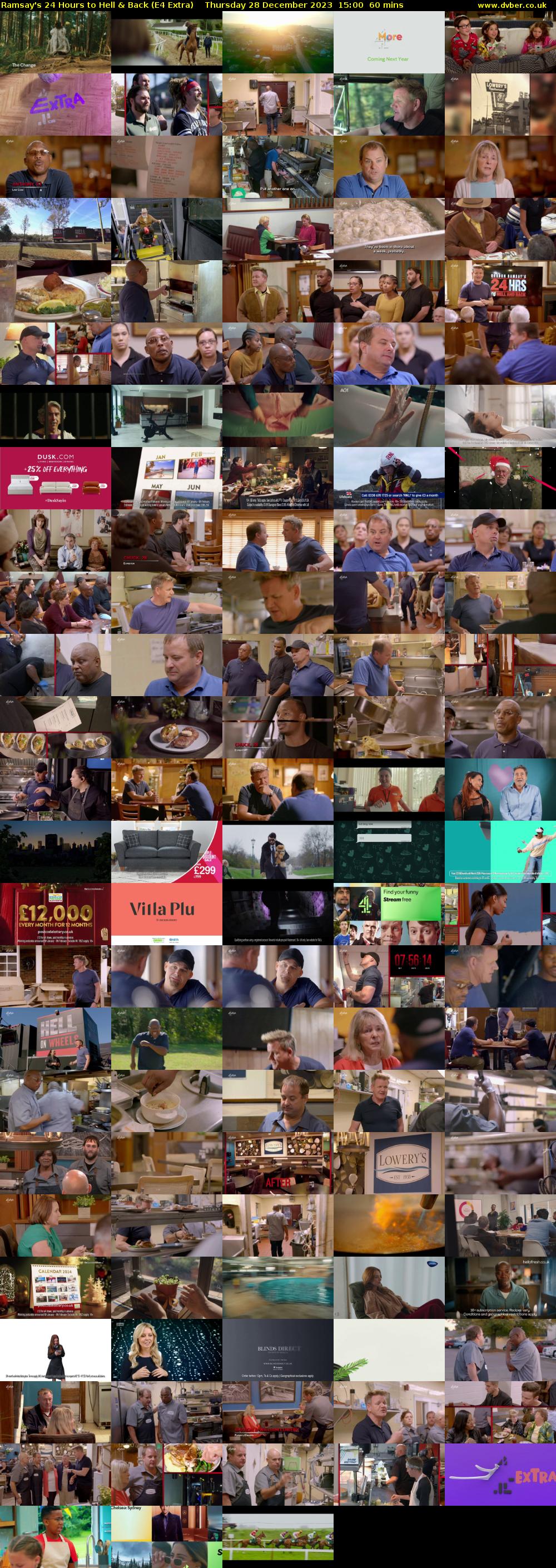 Ramsay's 24 Hours to Hell & Back (E4 Extra) Thursday 28 December 2023 15:00 - 16:00