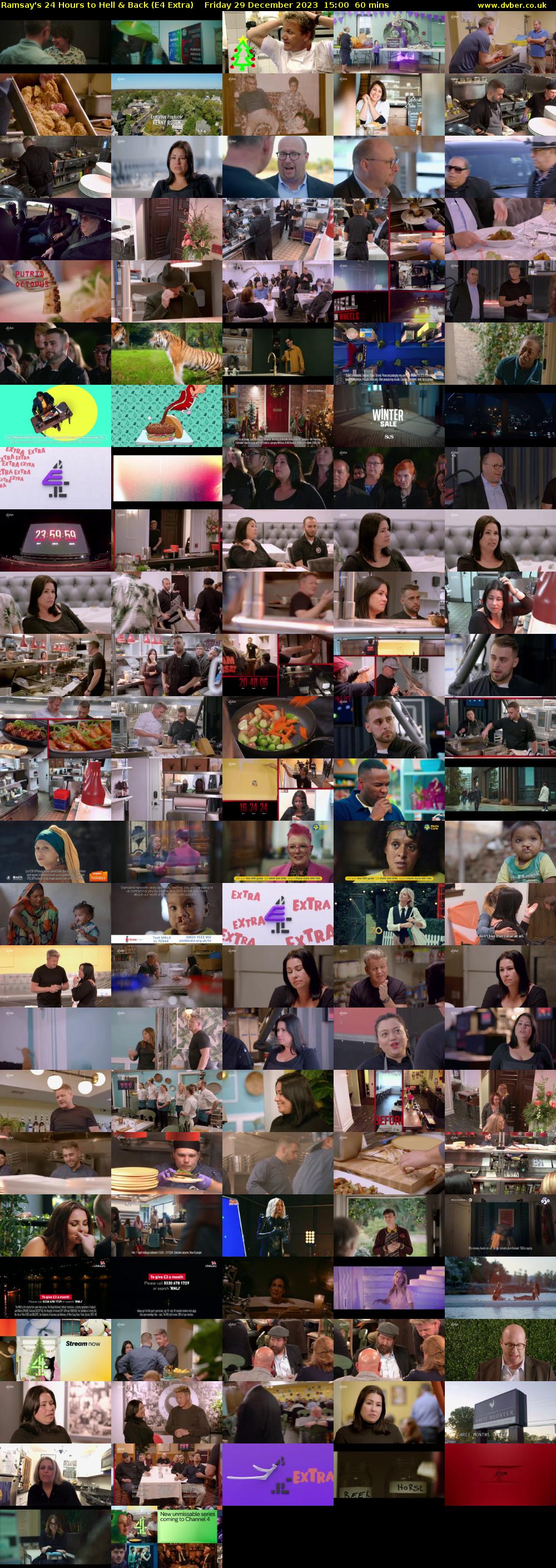 Ramsay's 24 Hours to Hell & Back (E4 Extra) Friday 29 December 2023 15:00 - 16:00