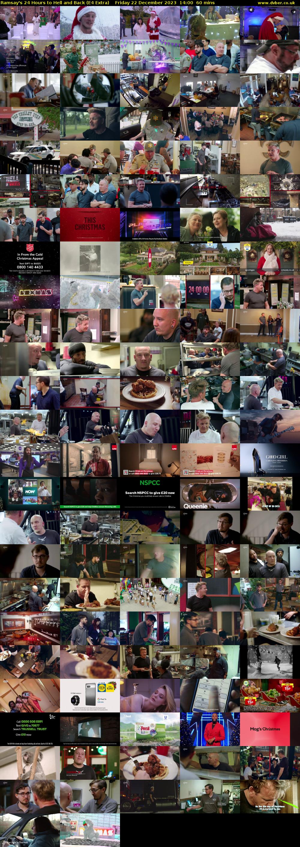 Ramsay's 24 Hours to Hell and Back (E4 Extra) Friday 22 December 2023 14:00 - 15:00