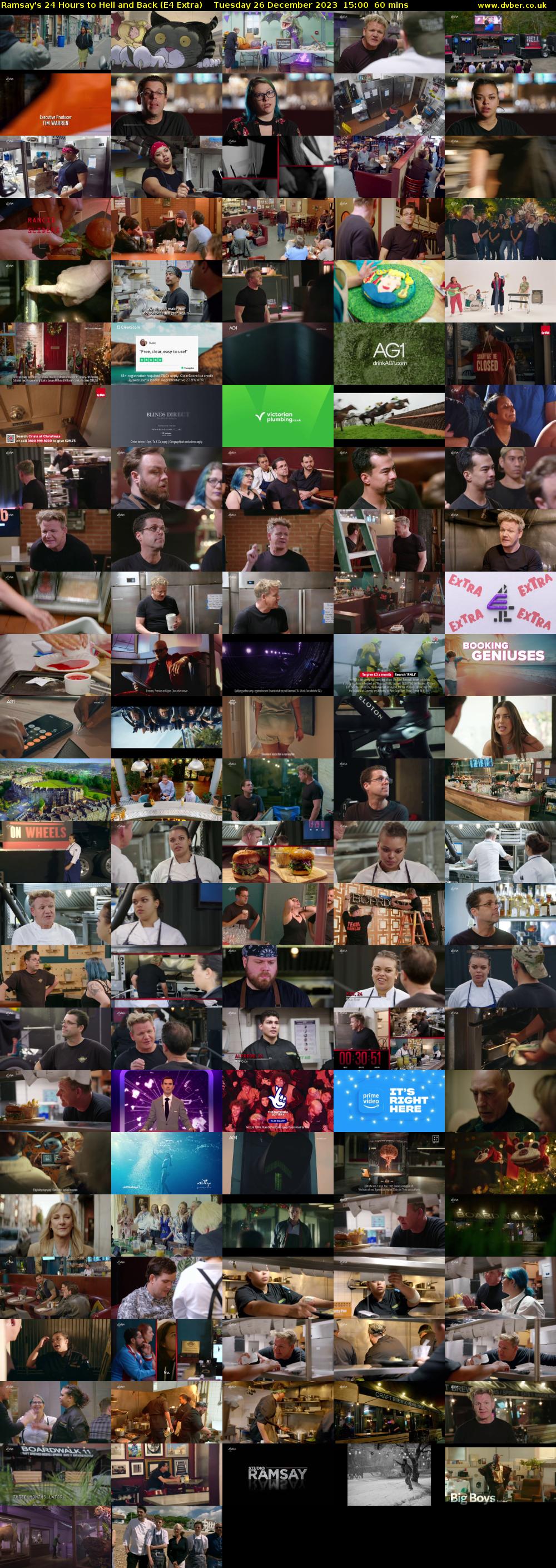 Ramsay's 24 Hours to Hell and Back (E4 Extra) Tuesday 26 December 2023 15:00 - 16:00