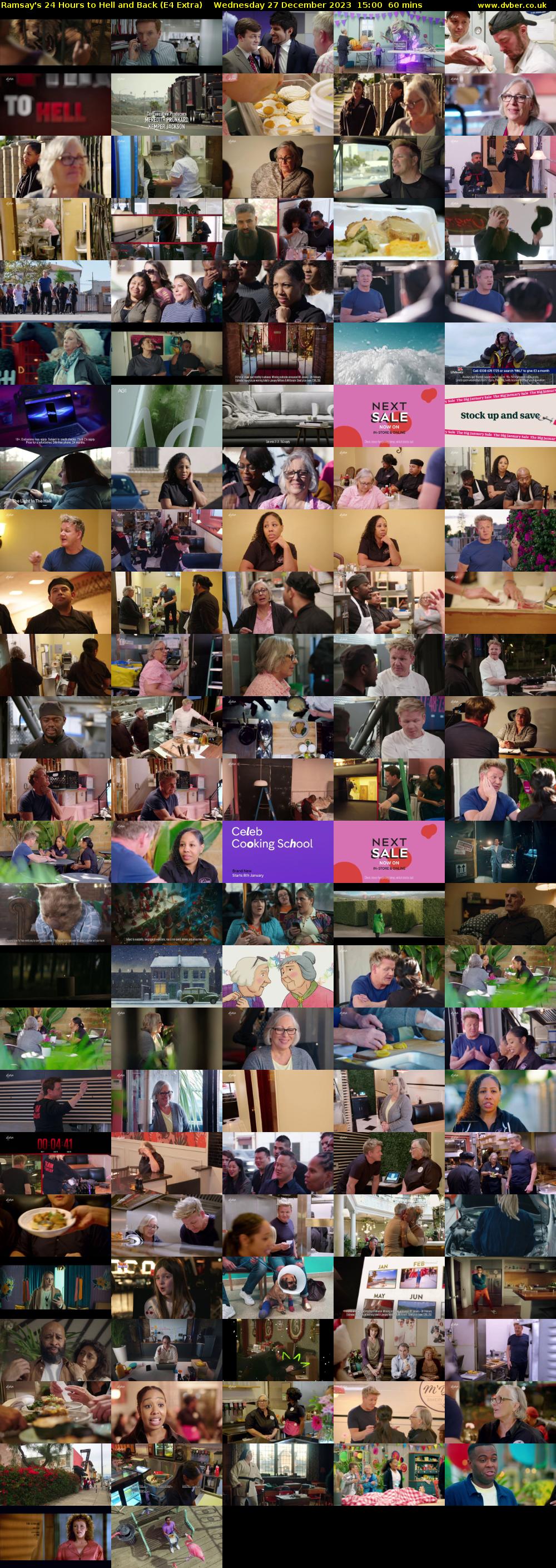Ramsay's 24 Hours to Hell and Back (E4 Extra) Wednesday 27 December 2023 15:00 - 16:00