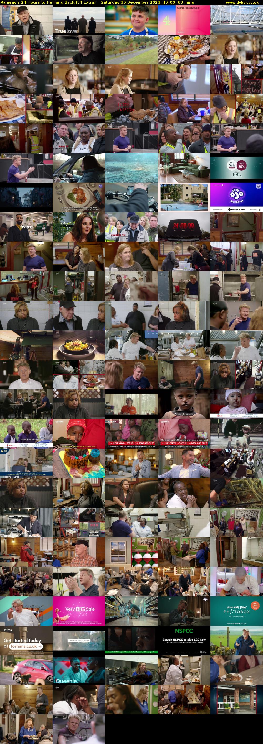 Ramsay's 24 Hours to Hell and Back (E4 Extra) Saturday 30 December 2023 17:00 - 18:00