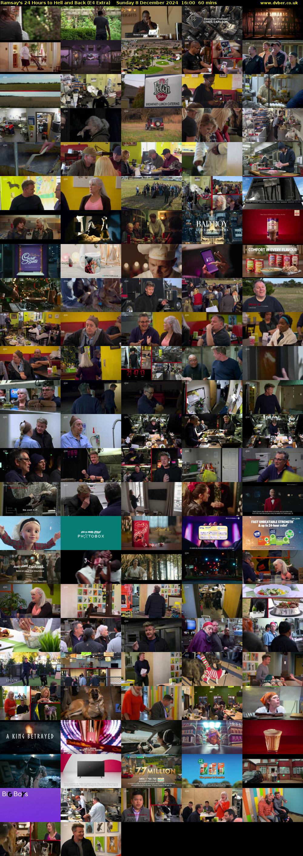 Ramsay's 24 Hours to Hell and Back (E4 Extra) Sunday 8 December 2024 16:00 - 17:00