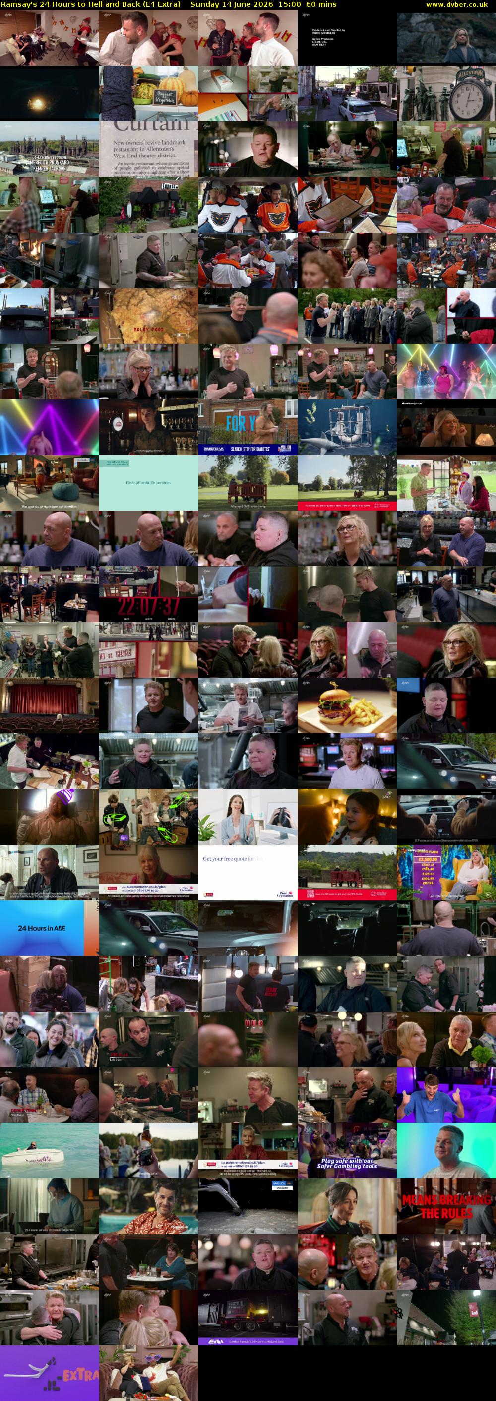 Ramsay's 24 Hours to Hell and Back (E4 Extra) Sunday 14 June 2026 15:00 - 16:00