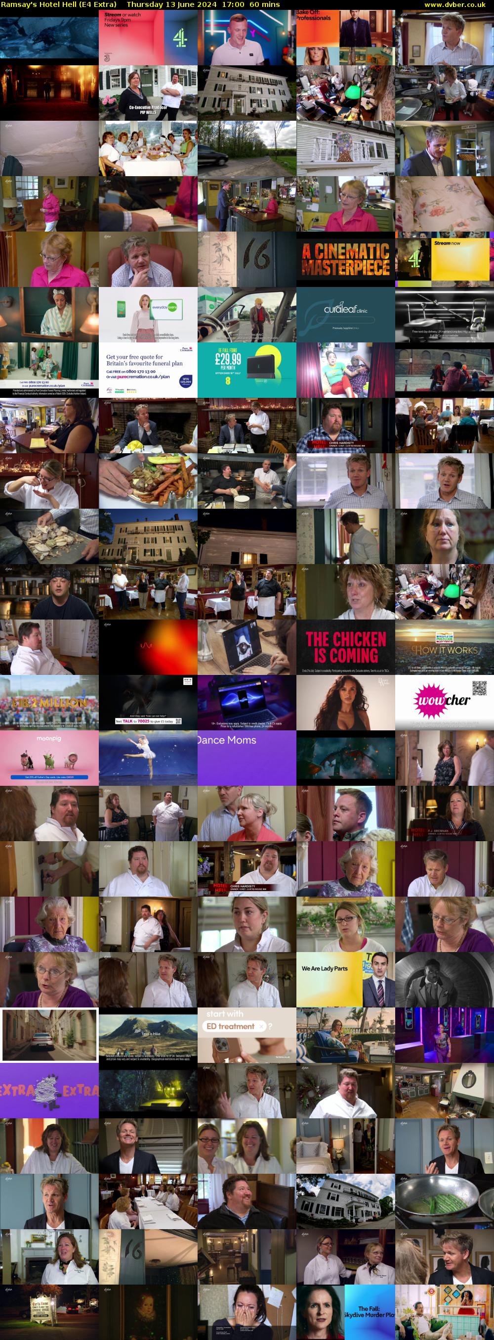 Ramsay's Hotel Hell (E4 Extra) Thursday 13 June 2024 17:00 - 18:00