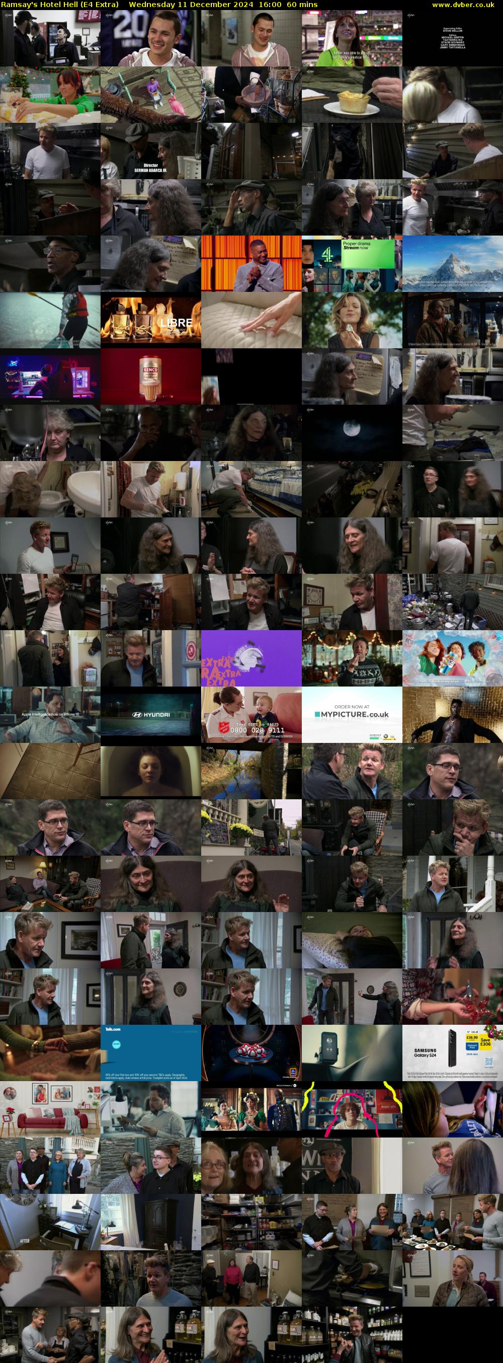 Ramsay's Hotel Hell (E4 Extra) Wednesday 11 December 2024 16:00 - 17:00