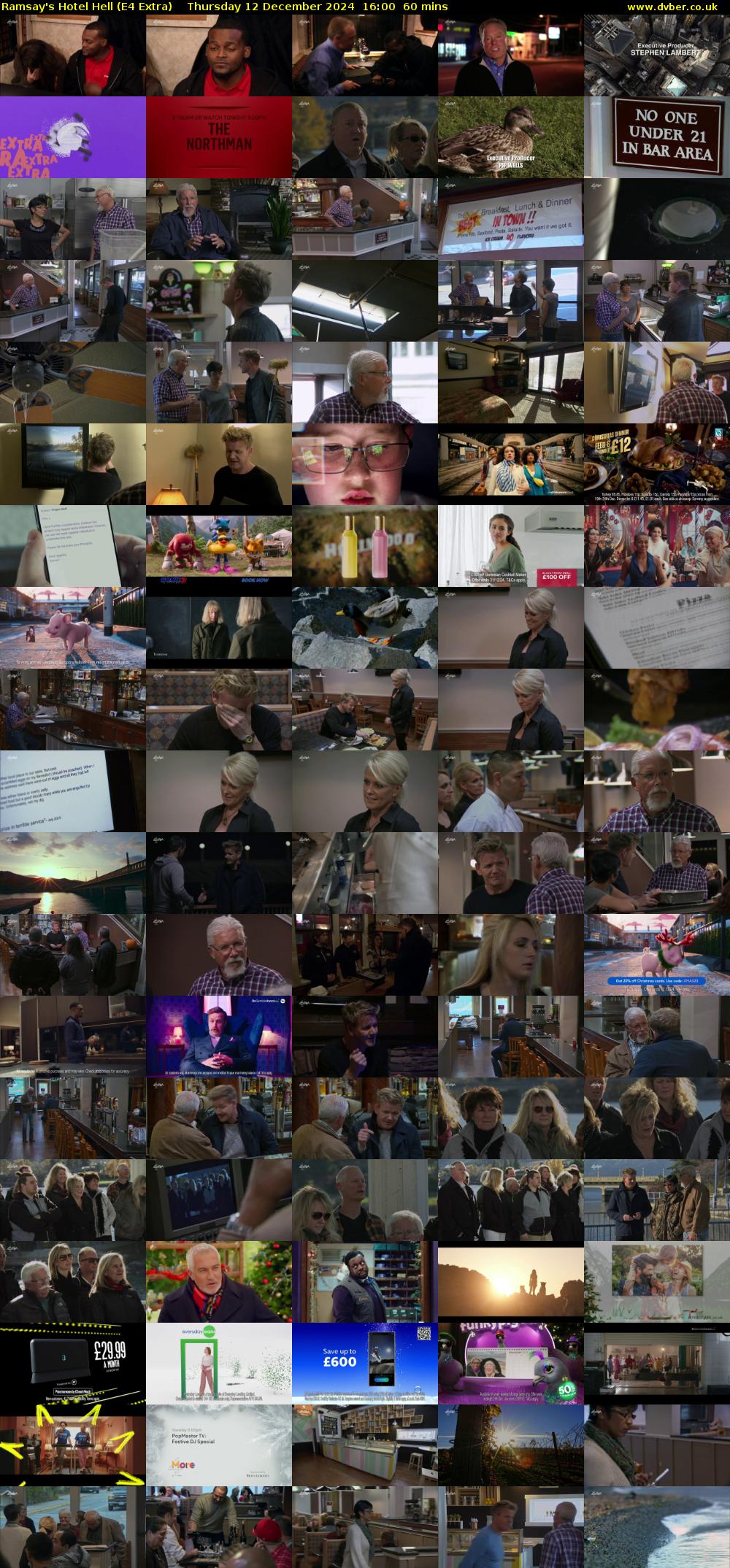 Ramsay's Hotel Hell (E4 Extra) Thursday 12 December 2024 16:00 - 17:00