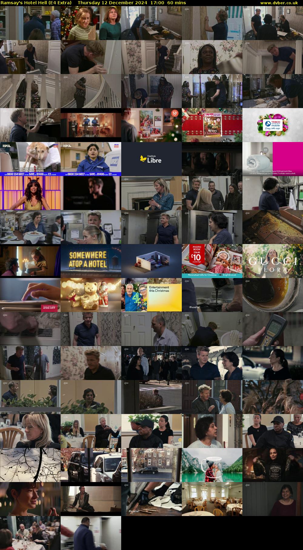 Ramsay's Hotel Hell (E4 Extra) Thursday 12 December 2024 17:00 - 18:00