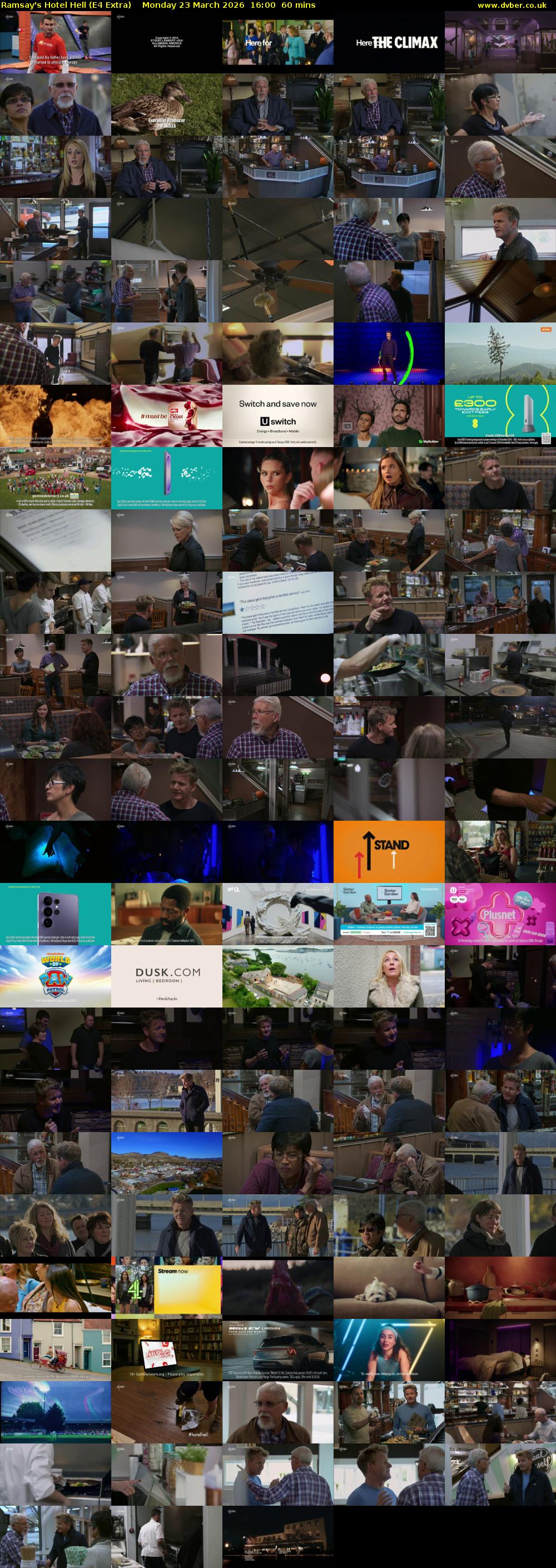 Ramsay's Hotel Hell (E4 Extra) Monday 23 March 2026 16:00 - 17:00