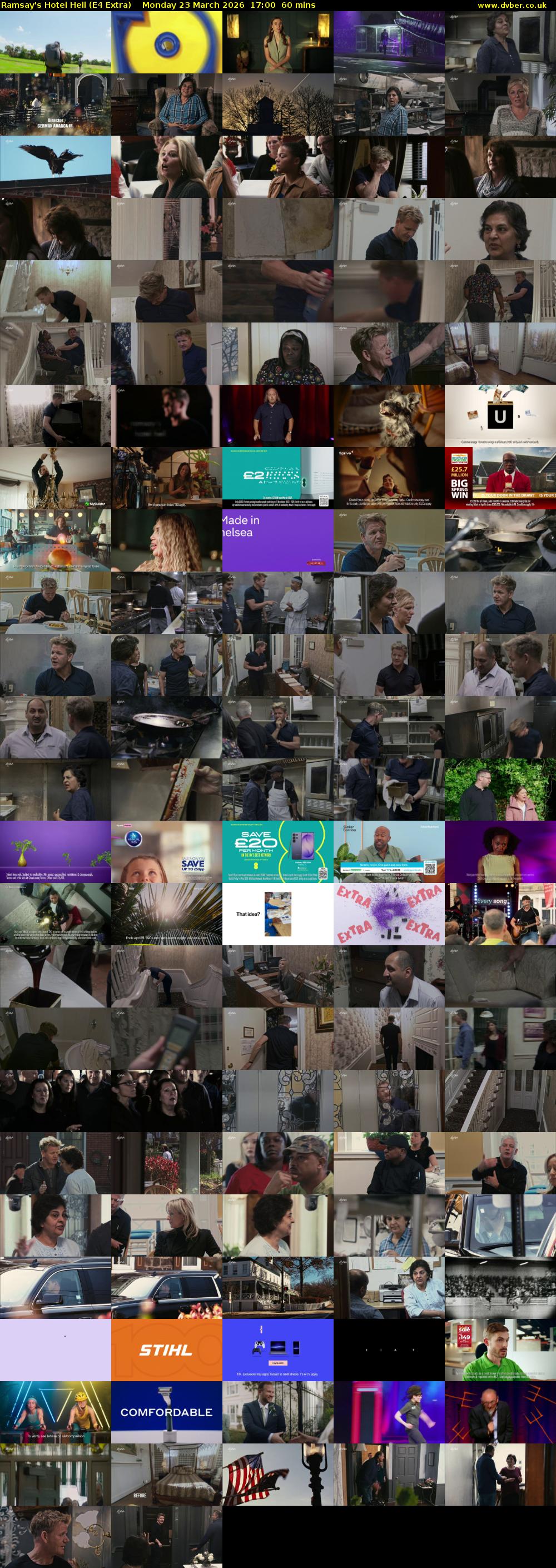 Ramsay's Hotel Hell (E4 Extra) Monday 23 March 2026 17:00 - 18:00