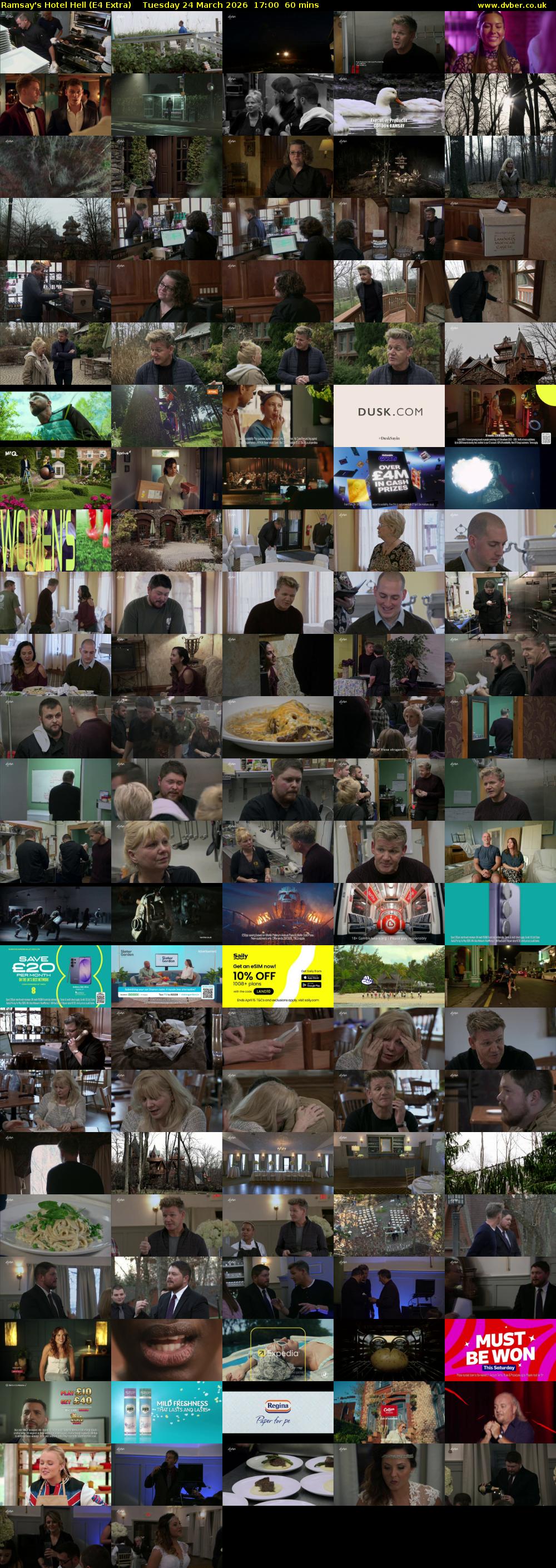 Ramsay's Hotel Hell (E4 Extra) Tuesday 24 March 2026 17:00 - 18:00
