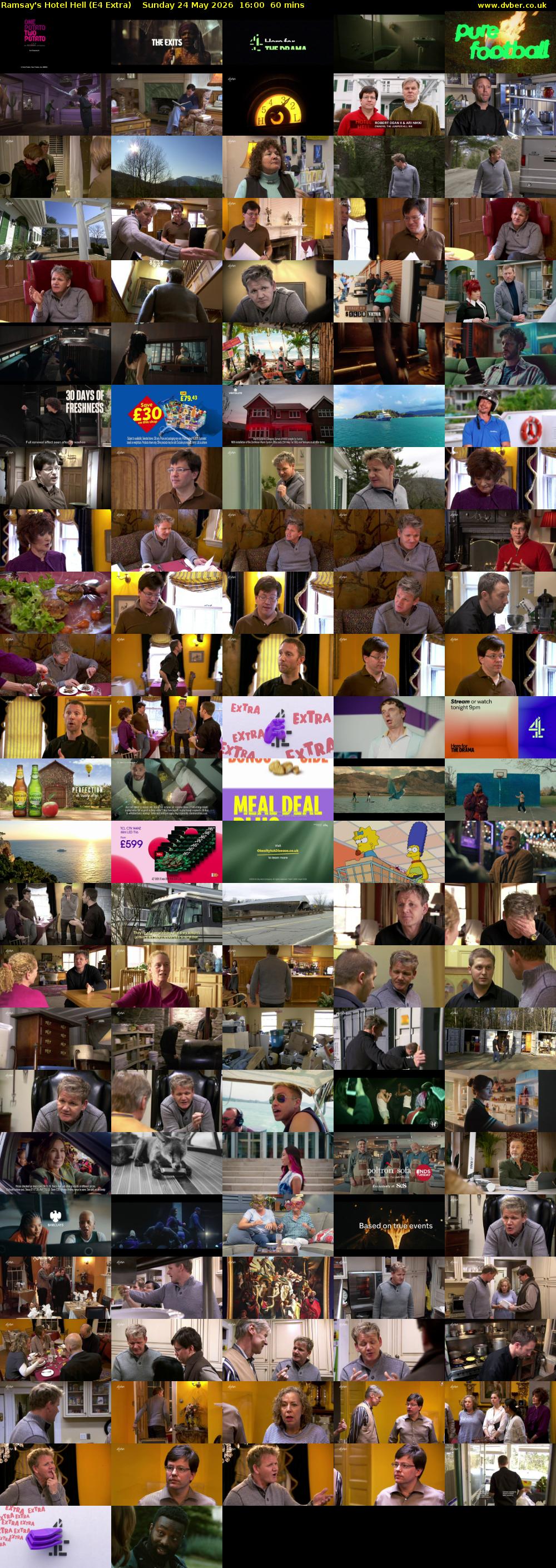 Ramsay's Hotel Hell (E4 Extra) Sunday 24 May 2026 16:00 - 17:00