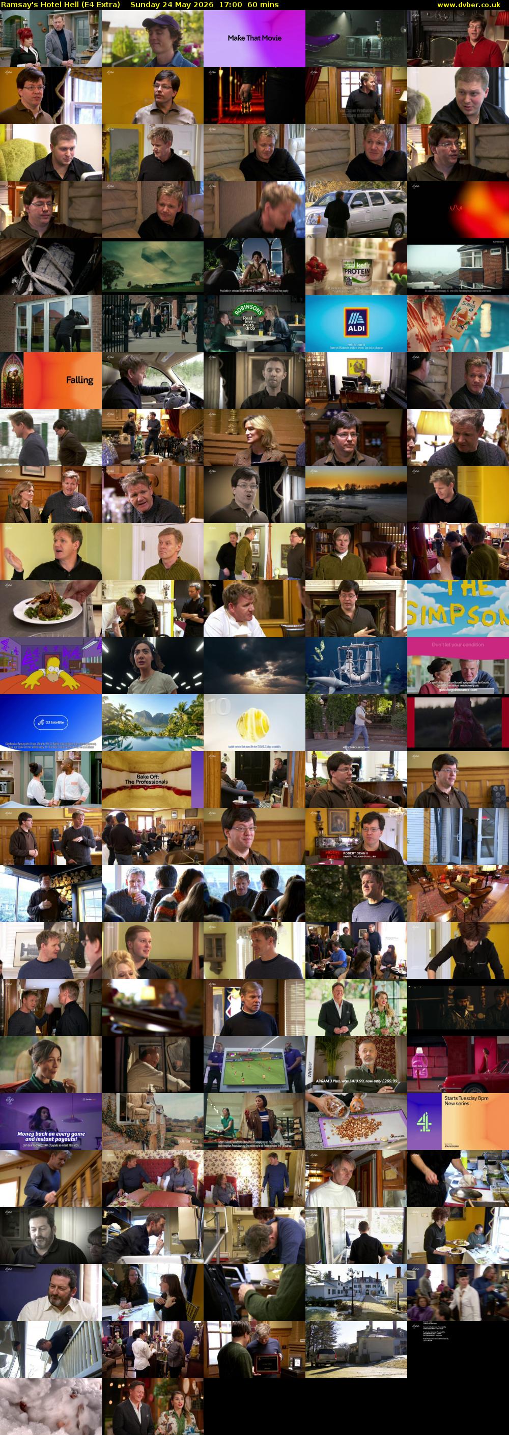 Ramsay's Hotel Hell (E4 Extra) Sunday 24 May 2026 17:00 - 18:00