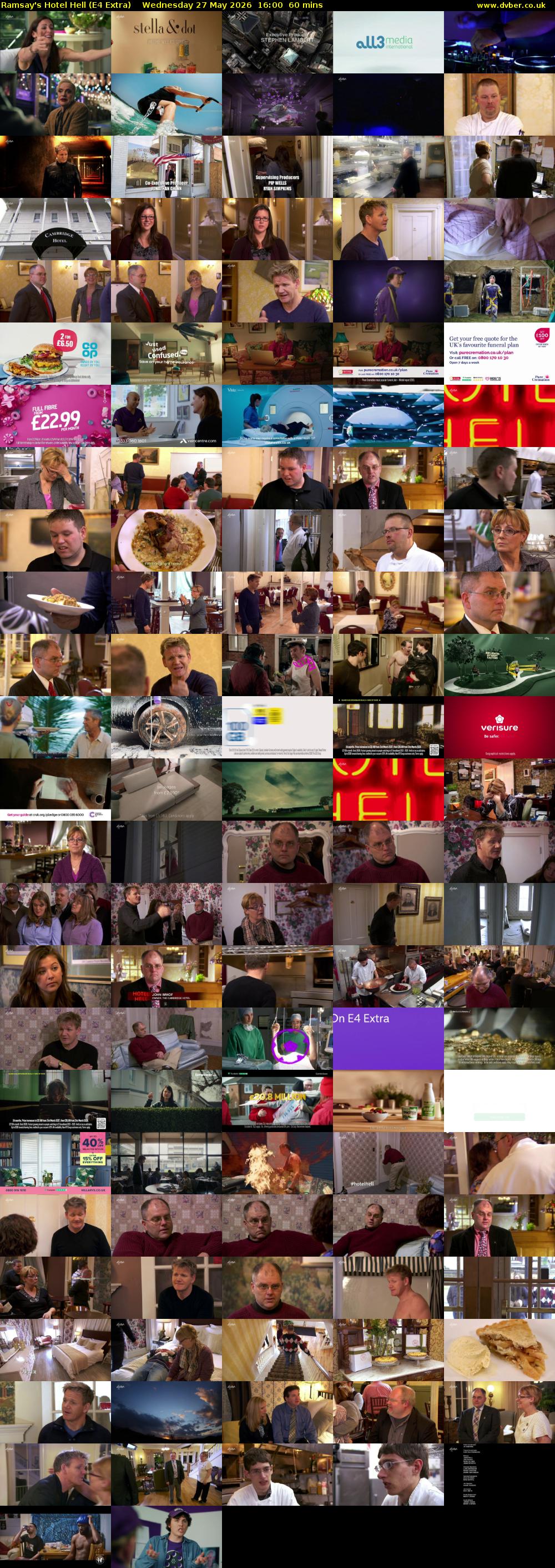 Ramsay's Hotel Hell (E4 Extra) Wednesday 27 May 2026 16:00 - 17:00