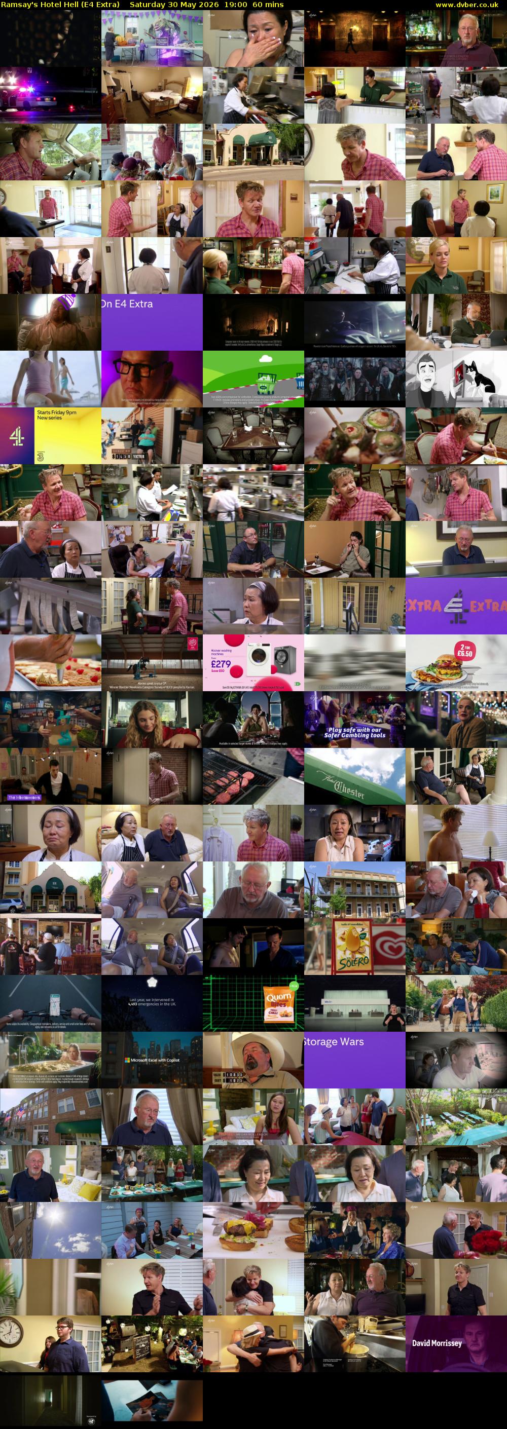 Ramsay's Hotel Hell (E4 Extra) Saturday 30 May 2026 19:00 - 20:00