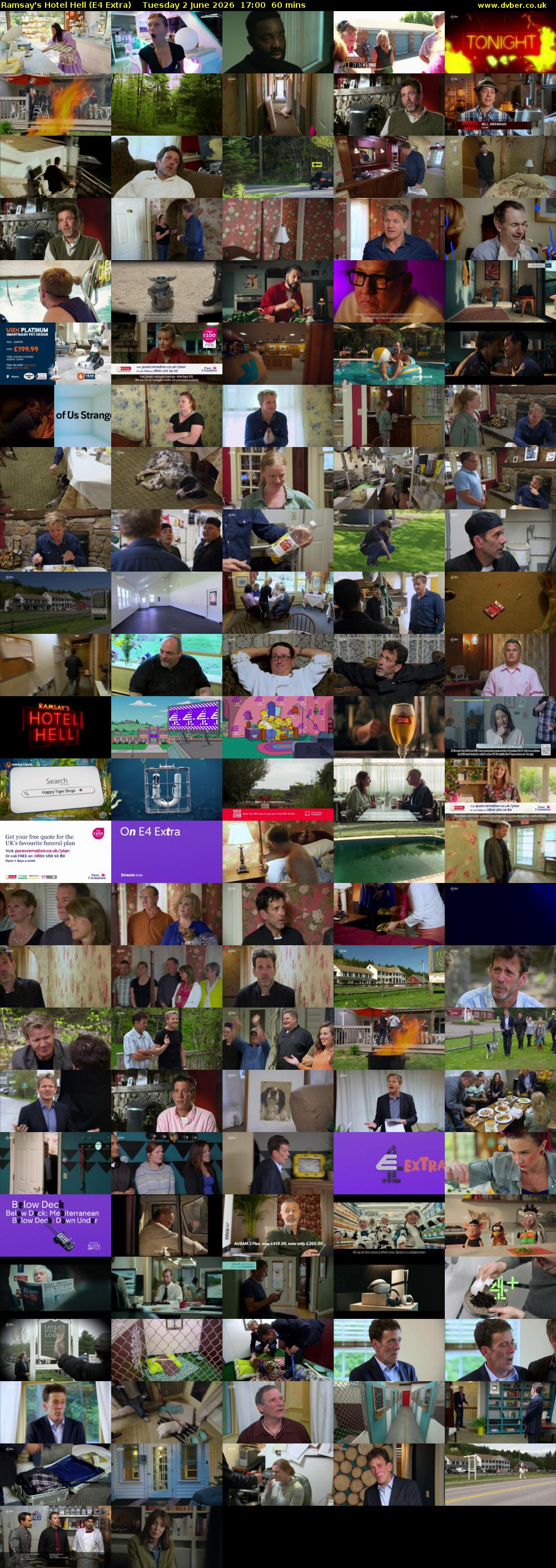 Ramsay's Hotel Hell (E4 Extra) Tuesday 2 June 2026 17:00 - 18:00