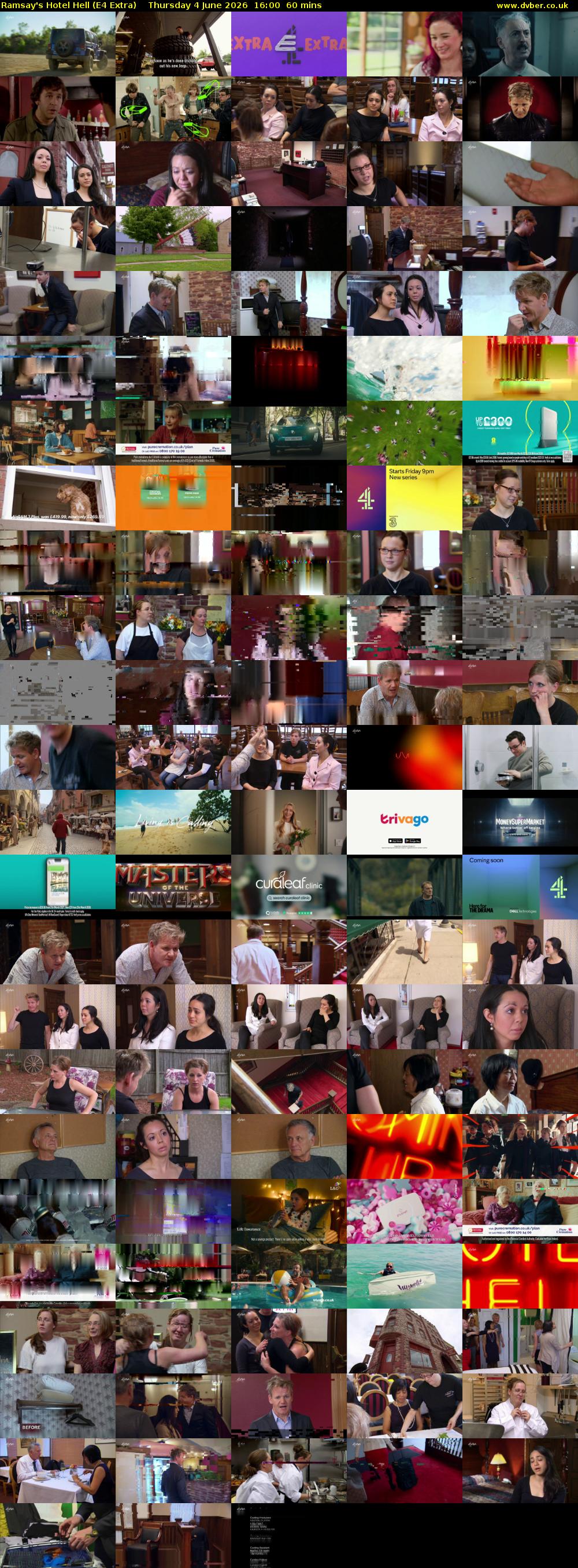Ramsay's Hotel Hell (E4 Extra) Thursday 4 June 2026 16:00 - 17:00