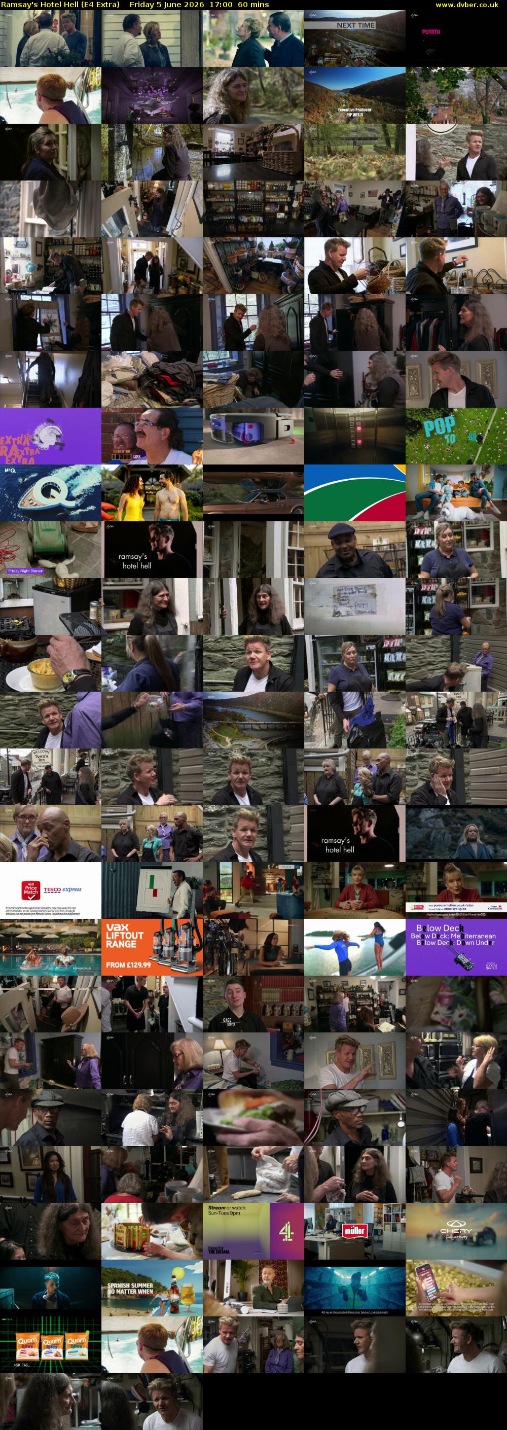 Ramsay's Hotel Hell (E4 Extra) Friday 5 June 2026 17:00 - 18:00