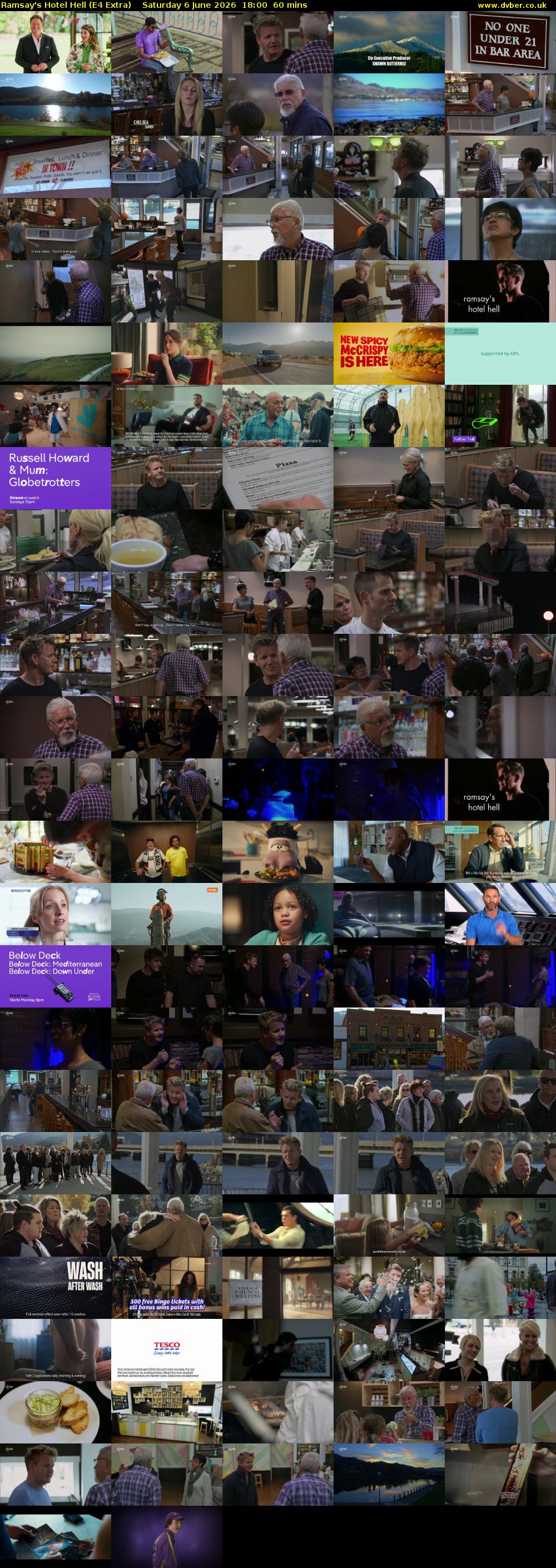 Ramsay's Hotel Hell (E4 Extra) Saturday 6 June 2026 18:00 - 19:00