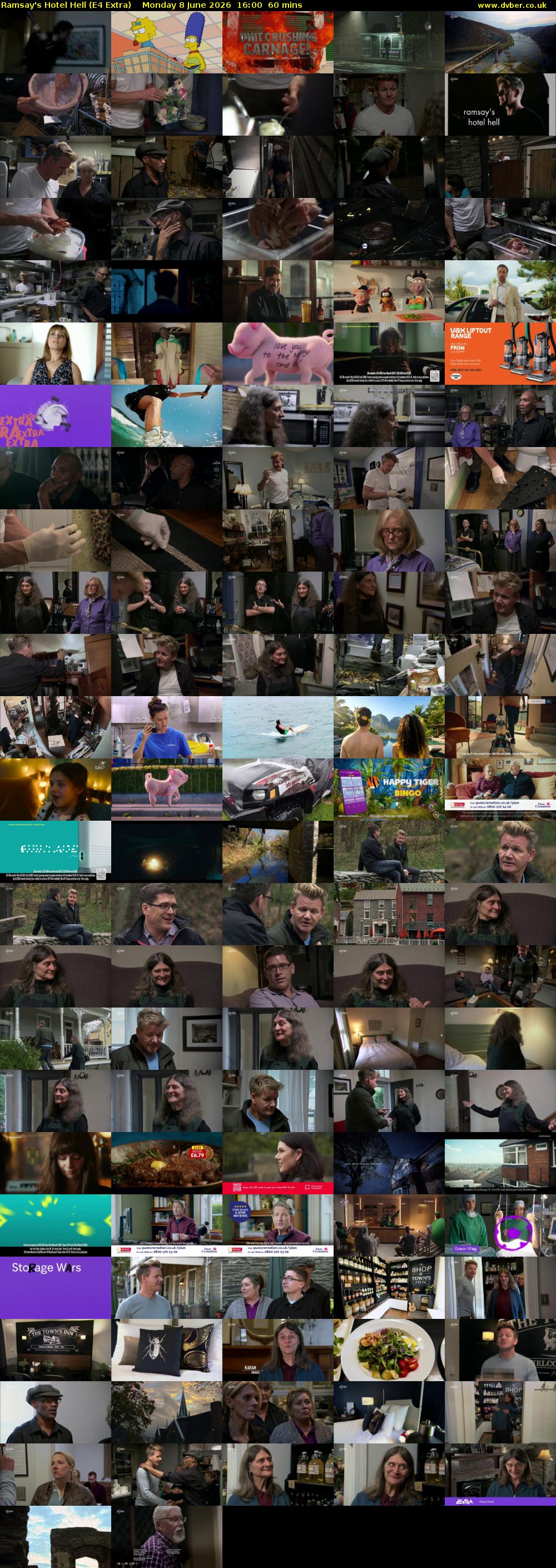 Ramsay's Hotel Hell (E4 Extra) Monday 8 June 2026 16:00 - 17:00