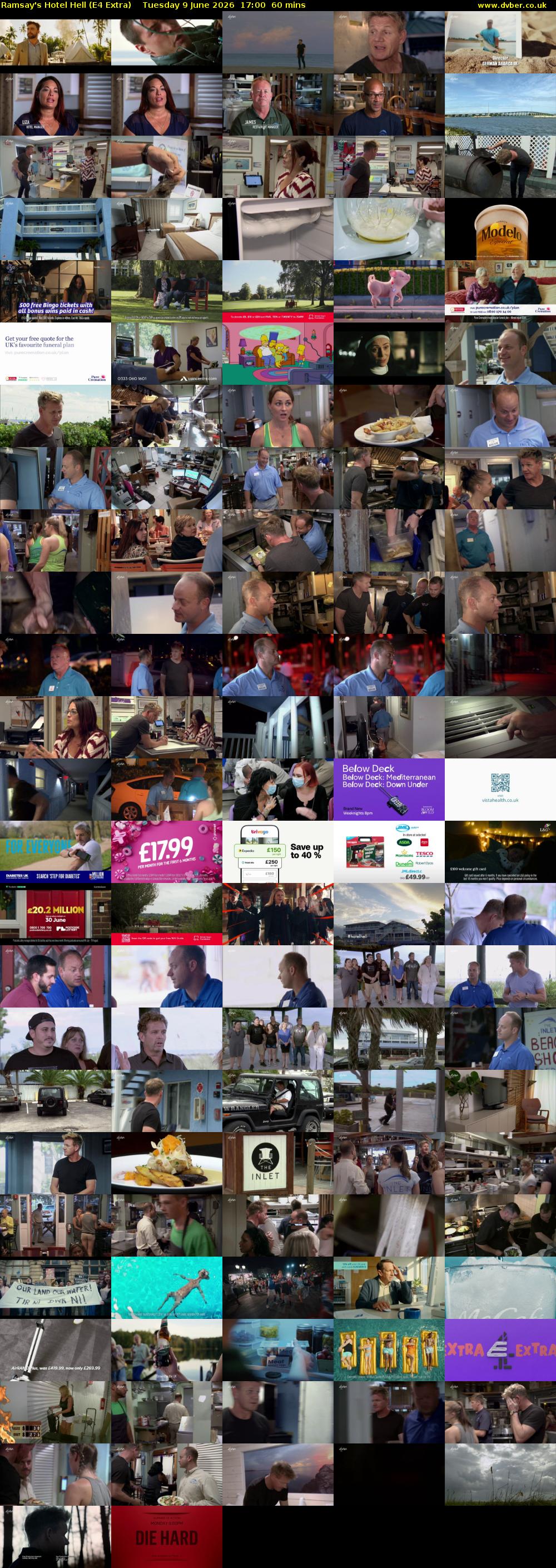 Ramsay's Hotel Hell (E4 Extra) Tuesday 9 June 2026 17:00 - 18:00