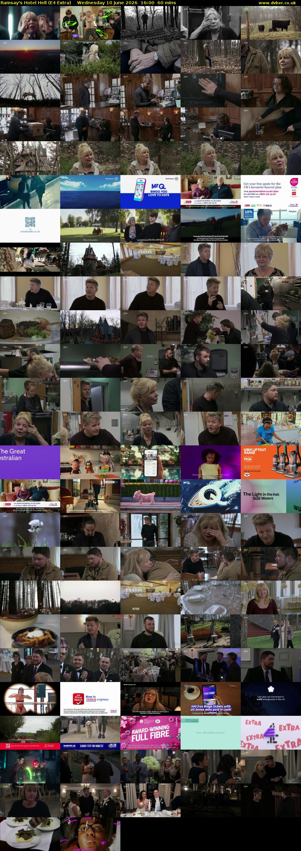 Ramsay's Hotel Hell (E4 Extra) Wednesday 10 June 2026 16:00 - 17:00