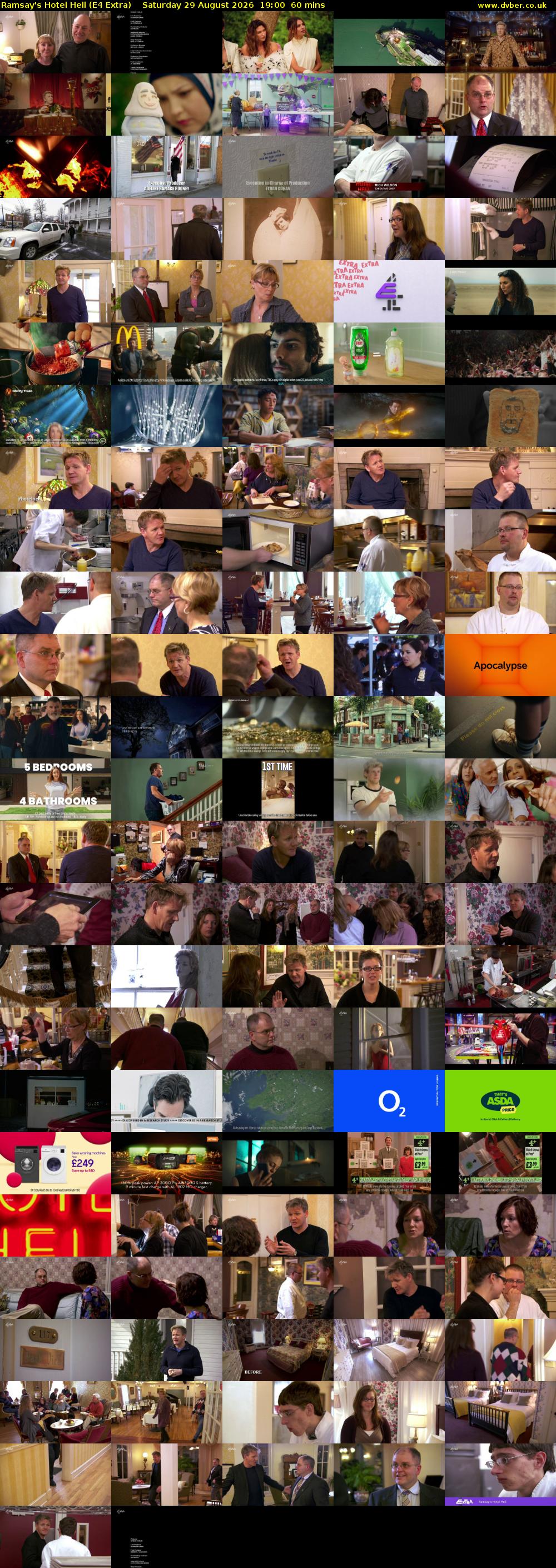 Ramsay's Hotel Hell (E4 Extra) Saturday 29 August 2026 19:00 - 20:00