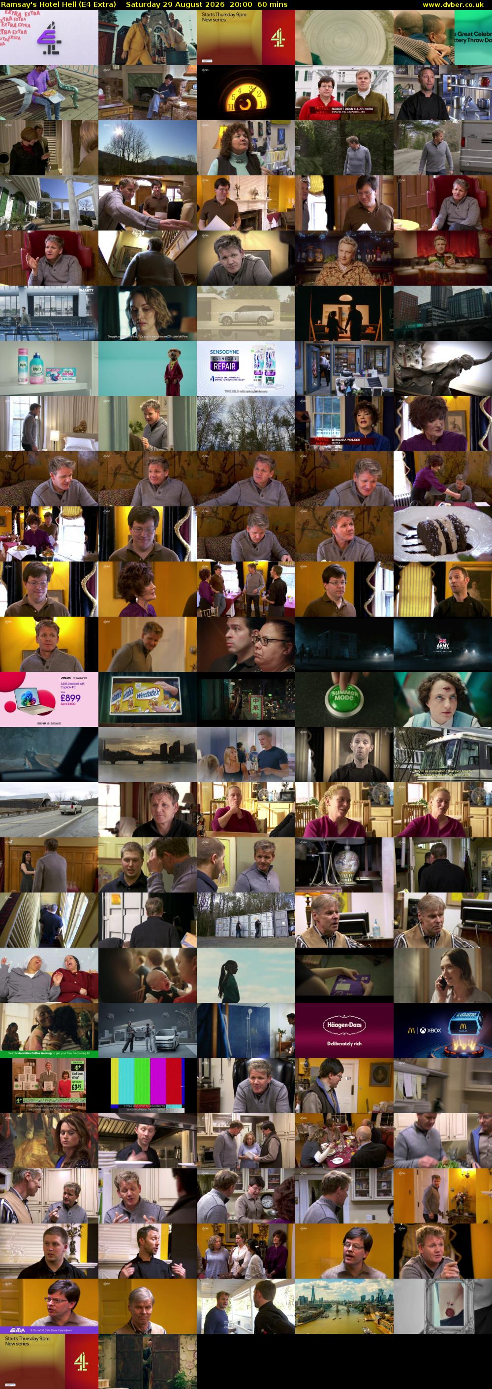 Ramsay's Hotel Hell (E4 Extra) Saturday 29 August 2026 20:00 - 21:00
