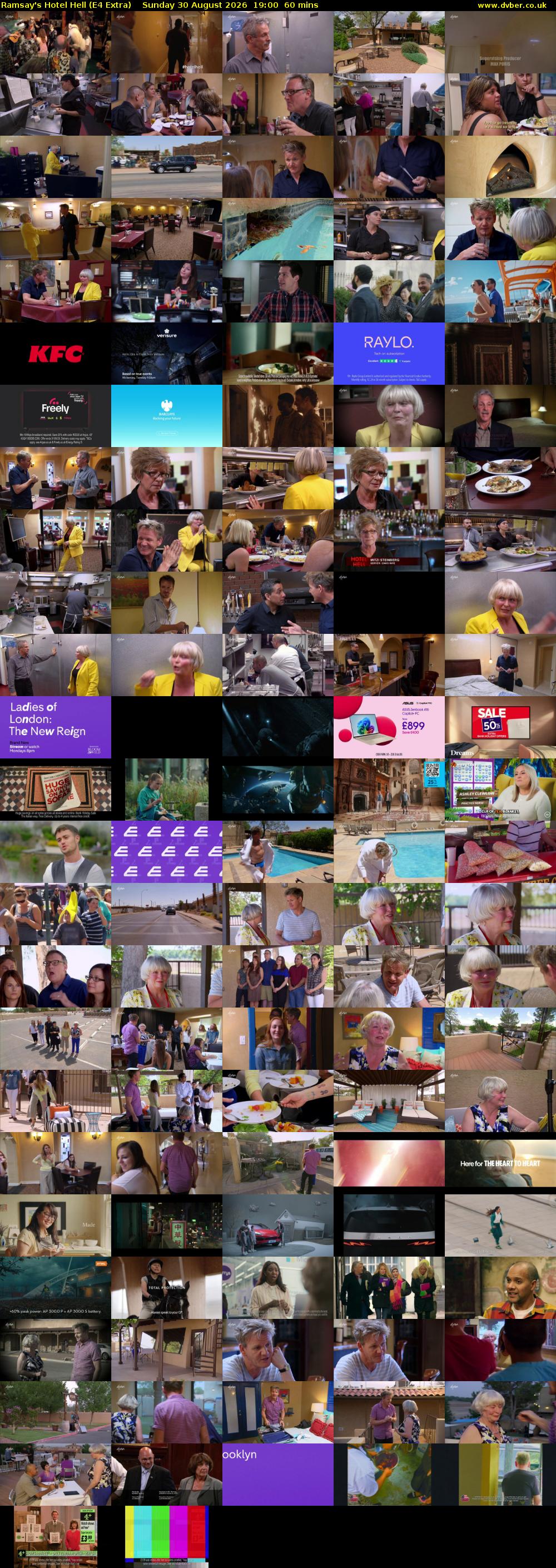 Ramsay's Hotel Hell (E4 Extra) Sunday 30 August 2026 19:00 - 20:00