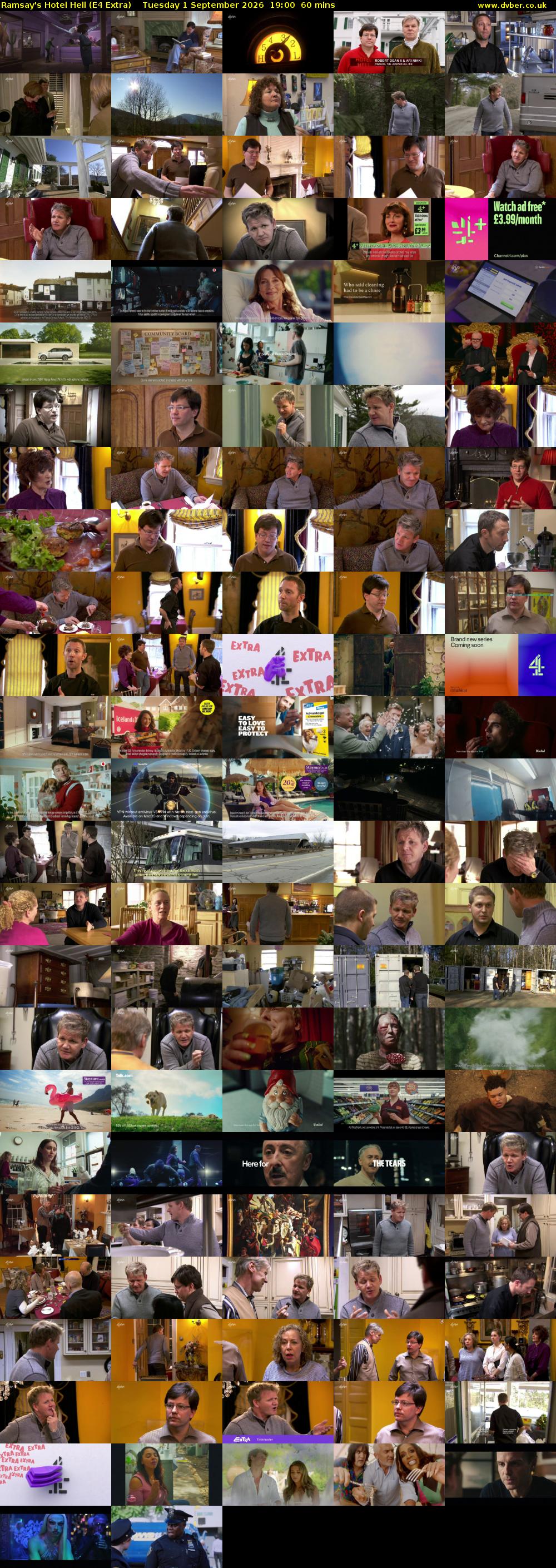 Ramsay's Hotel Hell (E4 Extra) Tuesday 1 September 2026 19:00 - 20:00