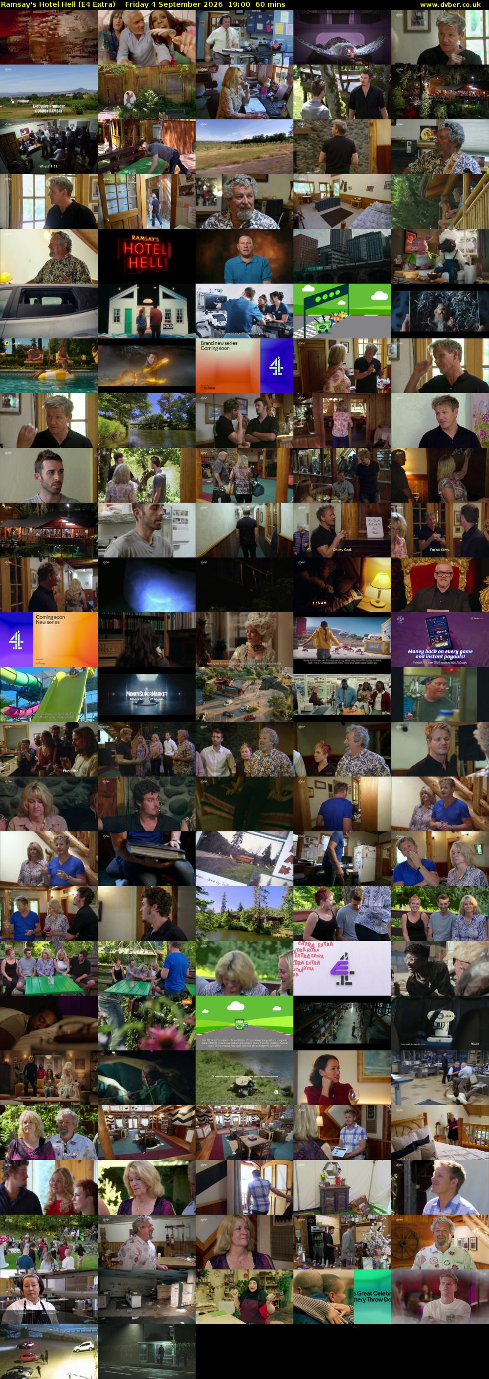 Ramsay's Hotel Hell (E4 Extra) Friday 4 September 2026 19:00 - 20:00